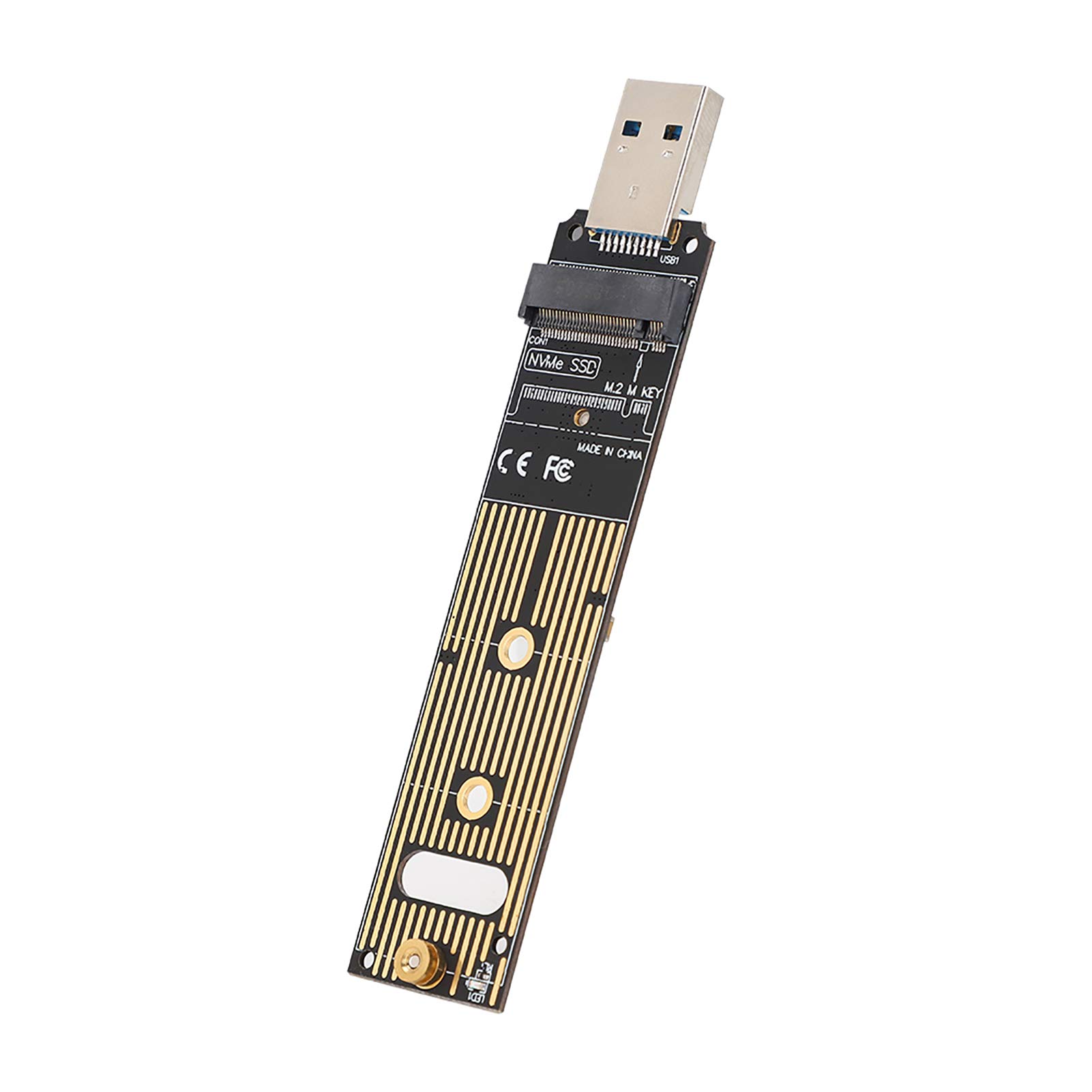 Kuuleyn Adattatore M.2 NVMe a USB 3.1 scheda