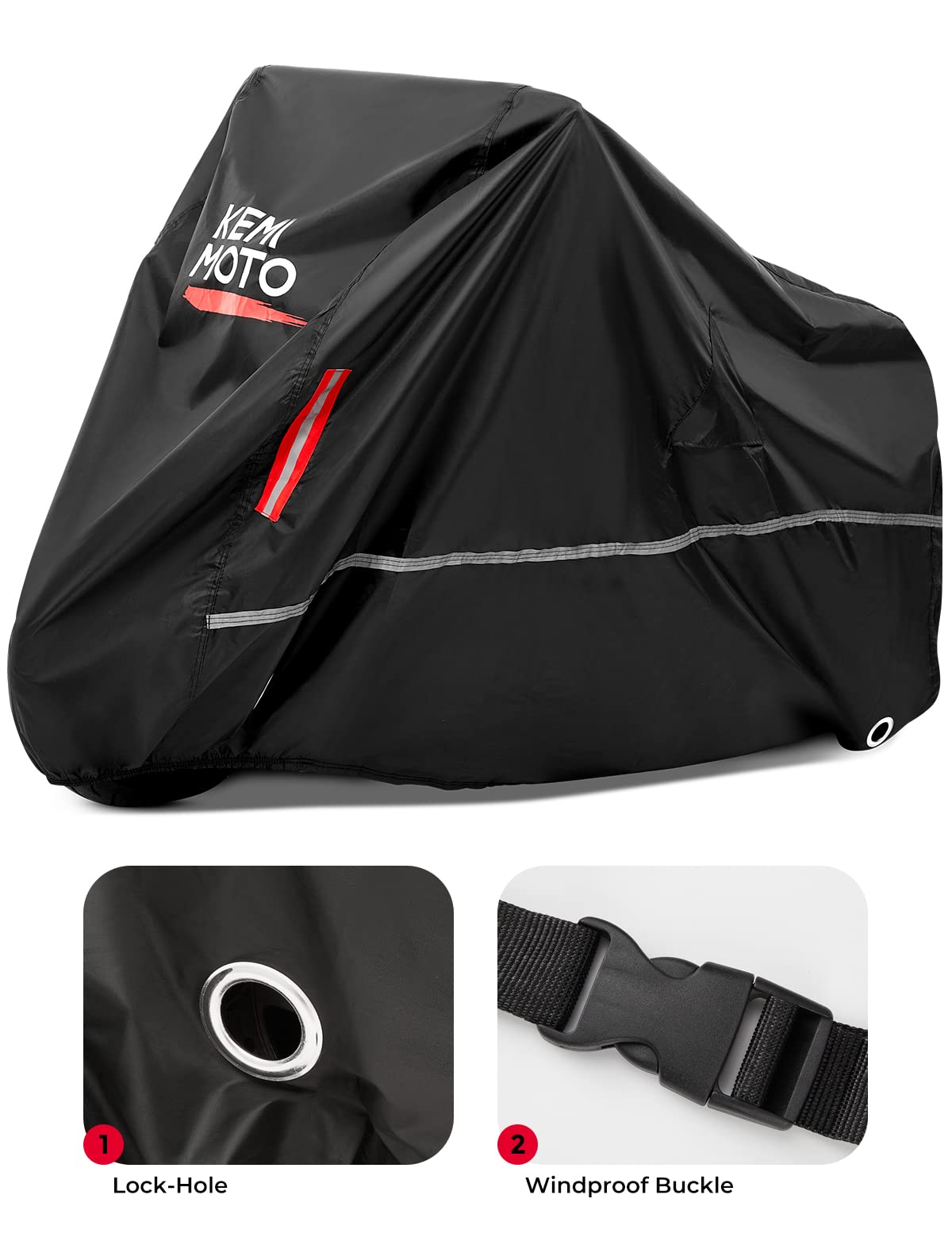 Kemimoto Grom Navi Ruckus telo coprimoto impermeabile