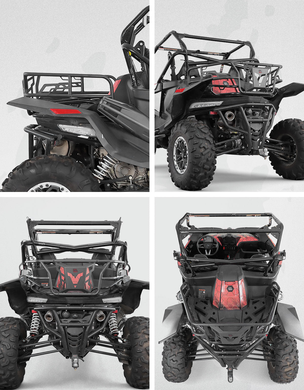 KEMIMOTO Sponda Cassone CFMOTO ZFORCE 950 Acciaio 25mm
