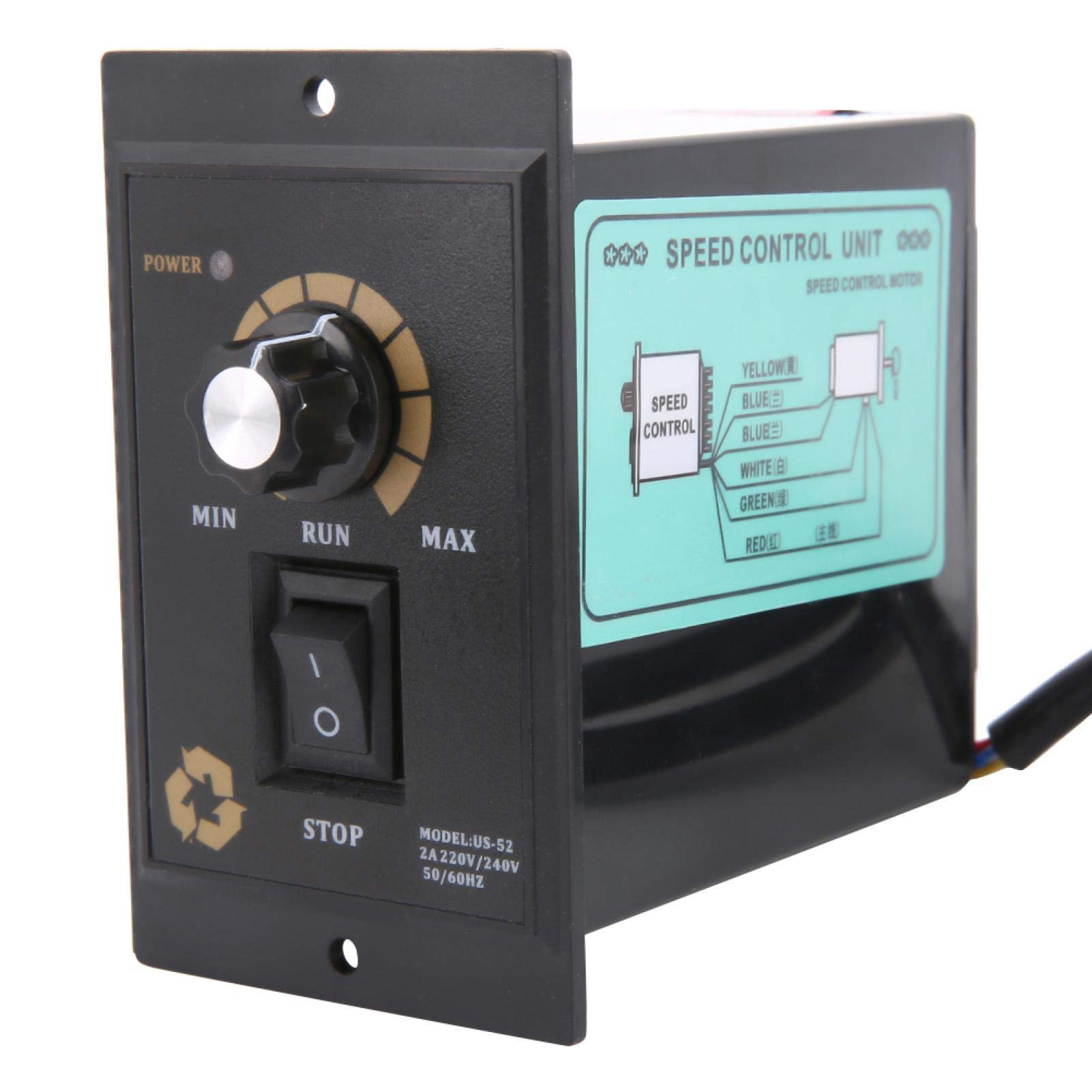 Kuuleyn Regolatore Velocità Motore AC 220V 500W