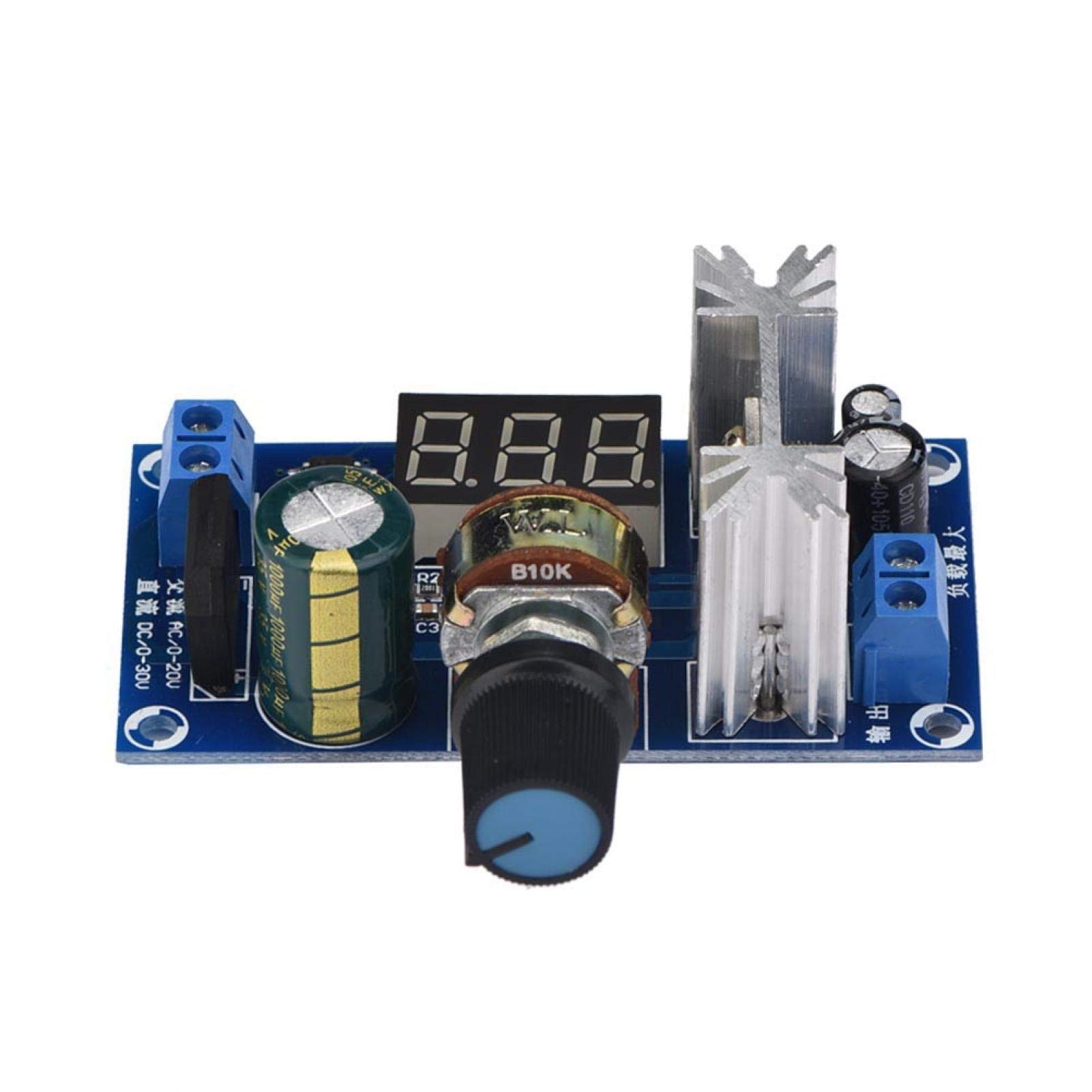Kuuleyn Regolatore tensione LM317 con display