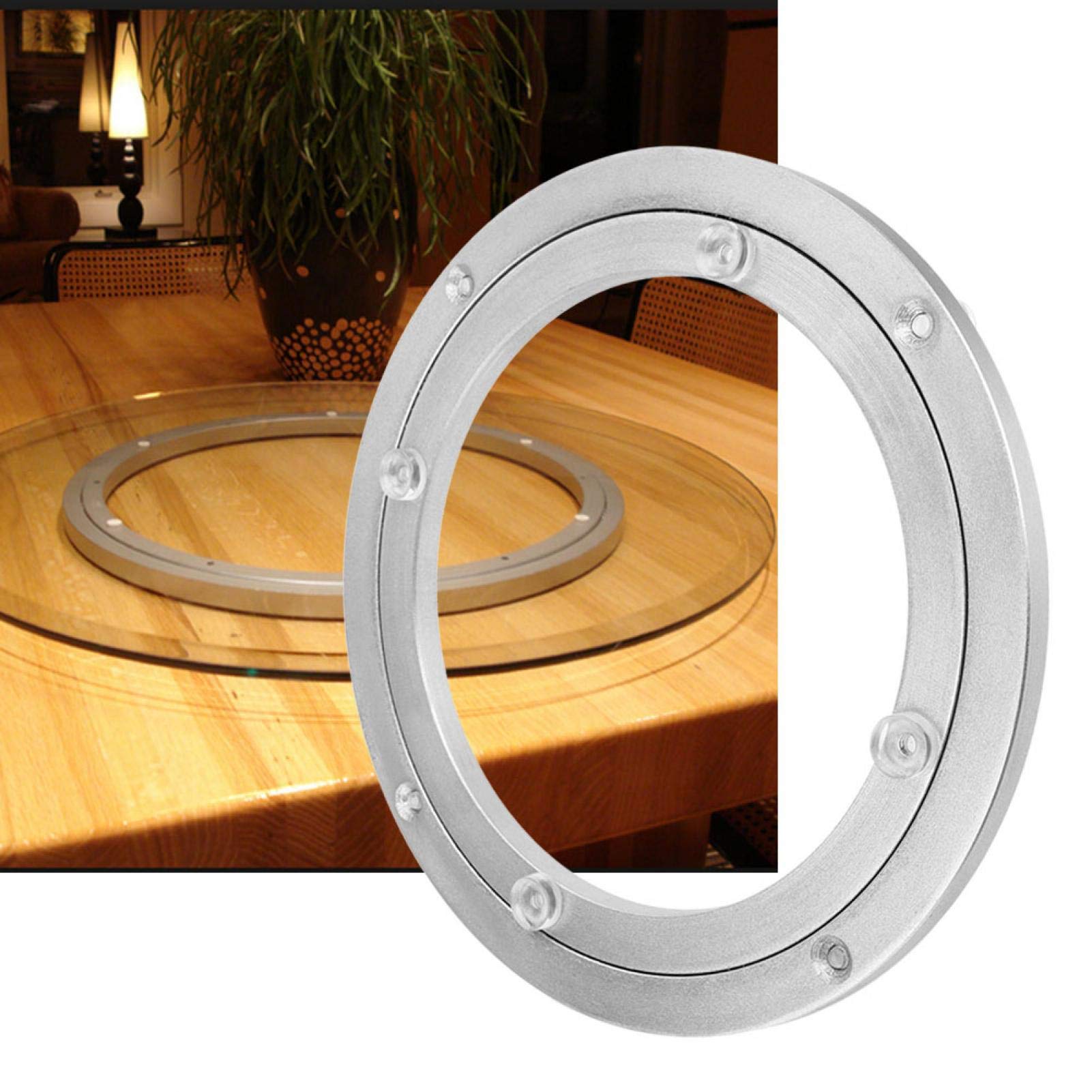 Kuuleyn Piatto Girevole Tavolo Alluminio 20 cm Antiscivolo