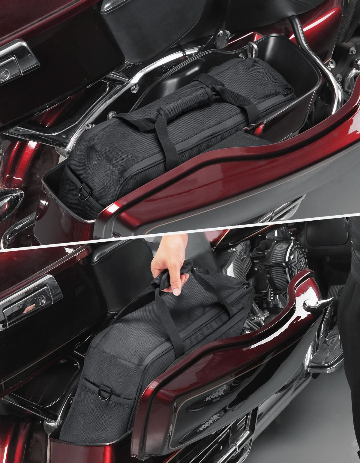 KEMIMOTO Touring borsa bauletto interna 1 pezzo impermeabile
