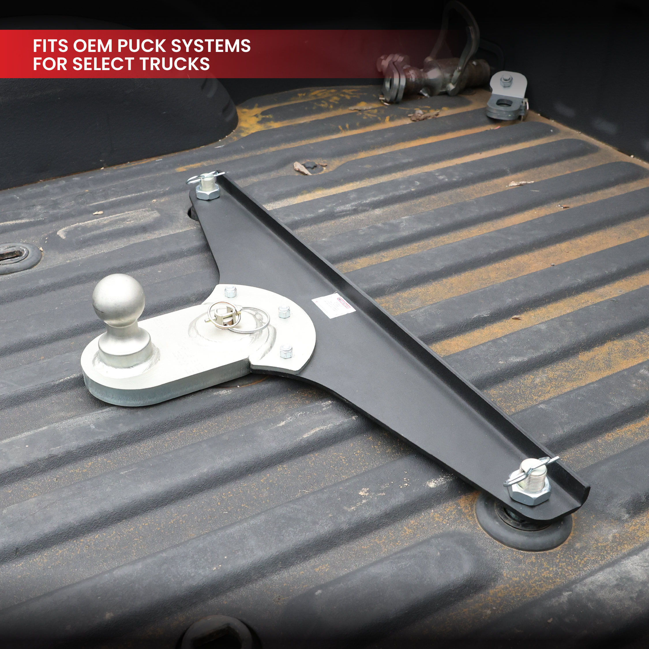 GEN-Y GoosePuck 5" Sfera Traino Gooseneck Offset 25.000 lb