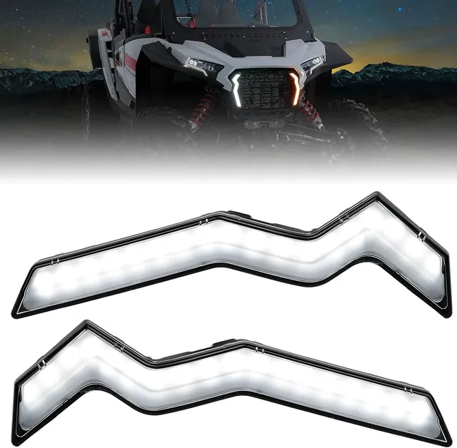 KEMIMOTO Luci Diurne LED per Polaris RZR XP 1000 dal 2024