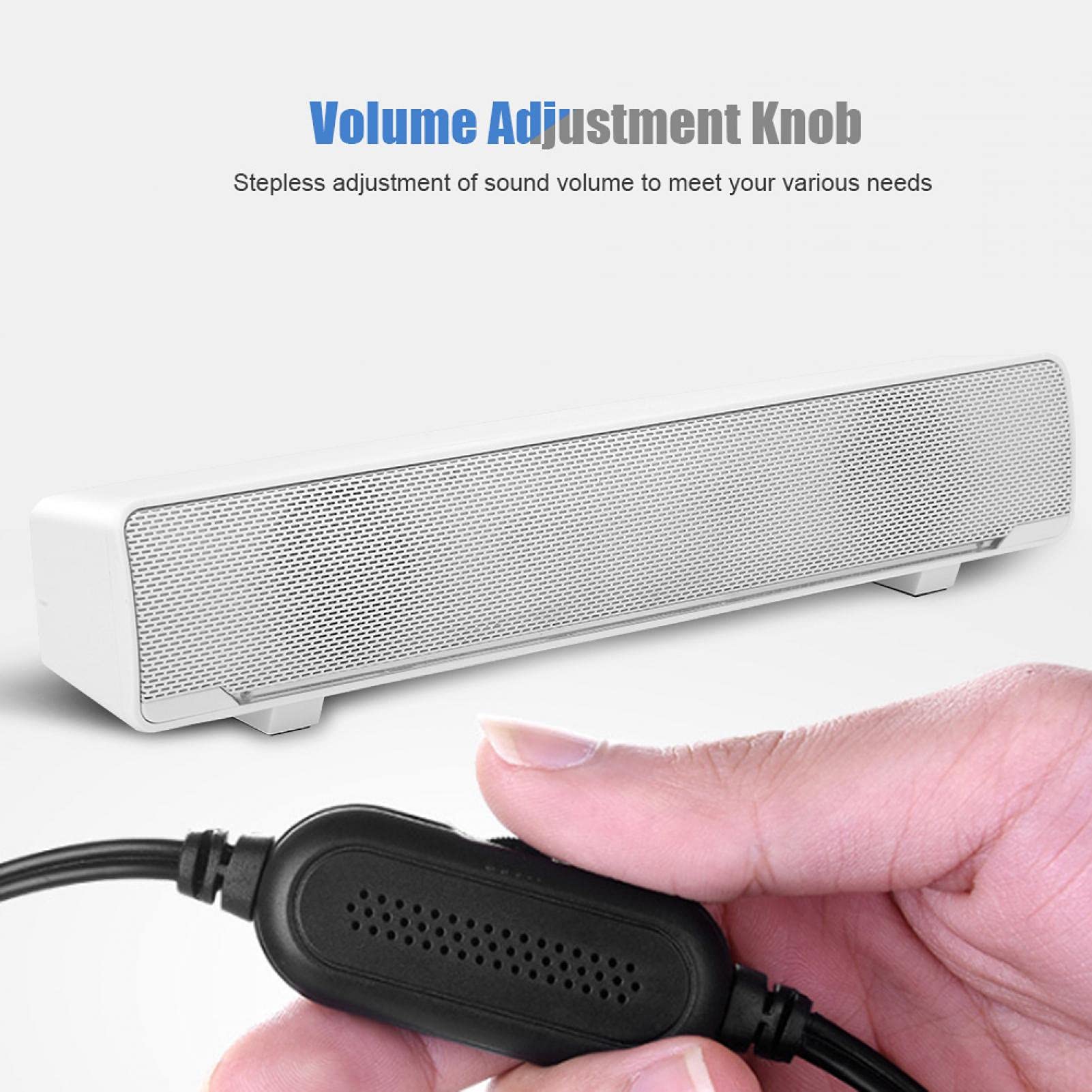 Kuuleyn Soundbar V-196 USB jack 3,5mm bianca