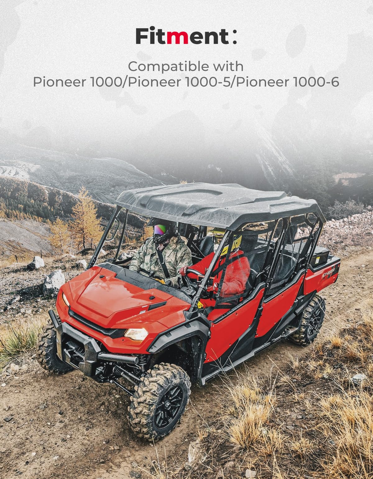 Kemimoto Pioneer 1000 borse porta inferiori UTV idrorepellenti