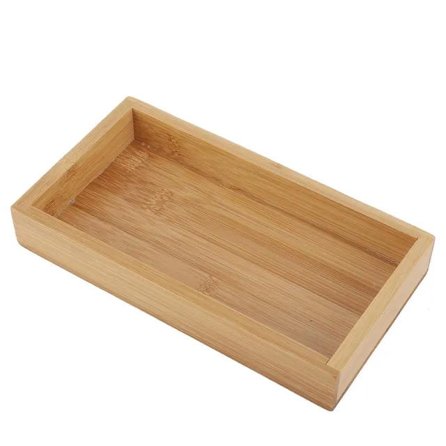 Kuuleyn Vassoio Bambù Rettangolare 19,2x10,2 cm Naturale 1 pz