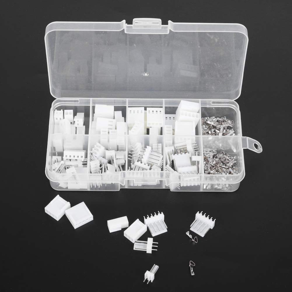 Kuuleyn JST-XH kit connettori elettrici 230 pezzi 2/3/4/5 pin