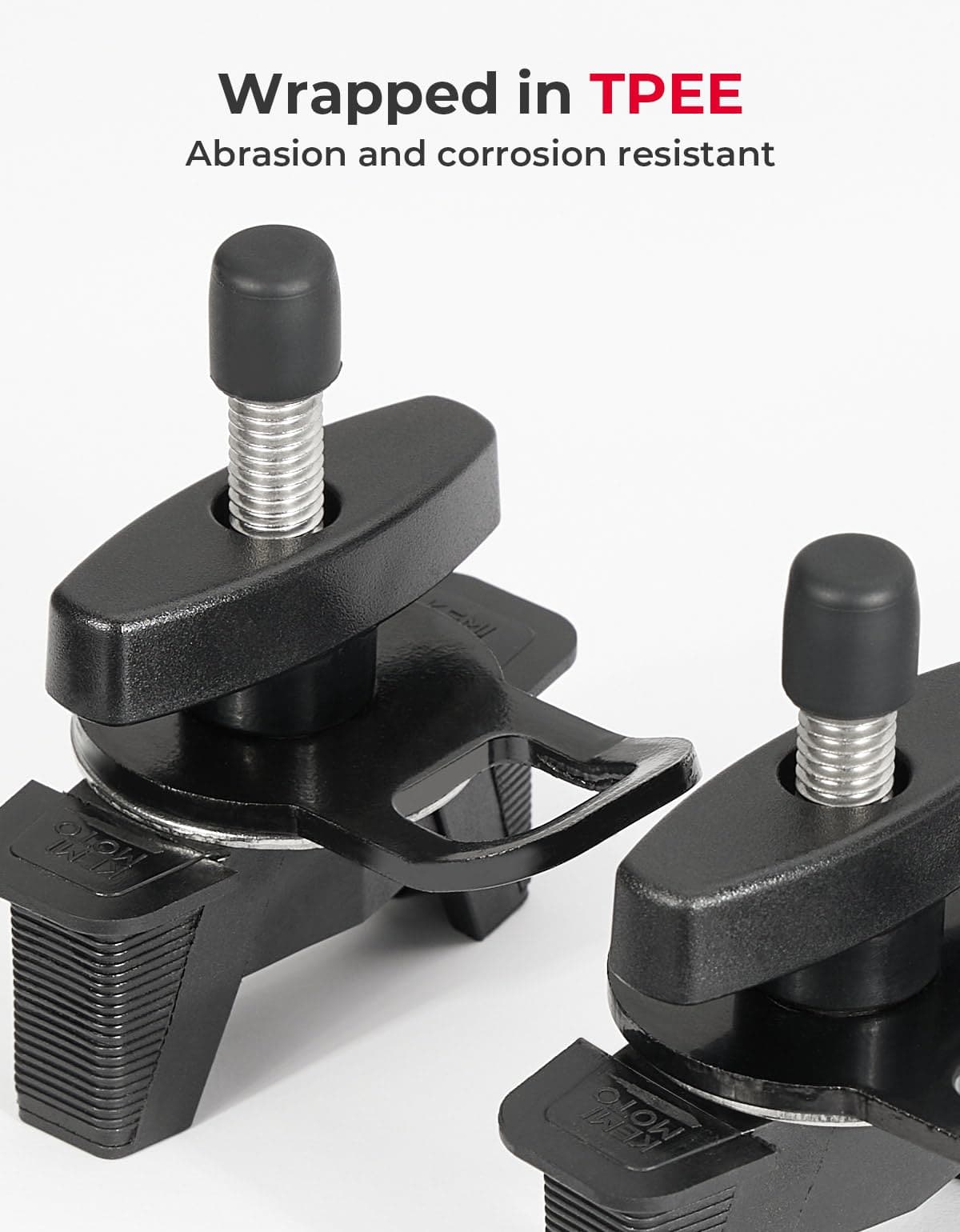 KEMIMOTO Ancoraggi Tie Down 2 Pezzi ganci carico inox