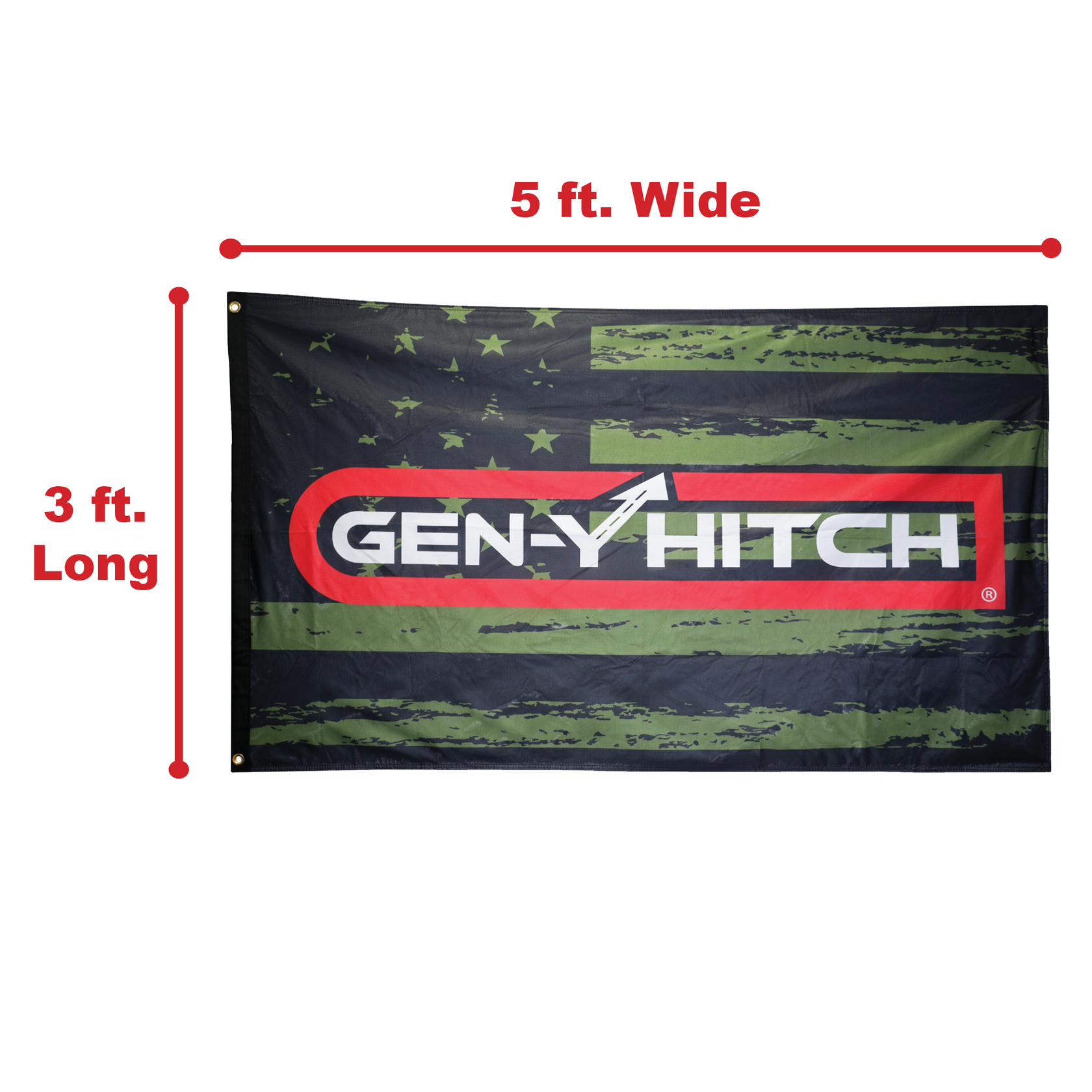 GEN-Y Flag bandiera 3x5' poliestere singola stampa