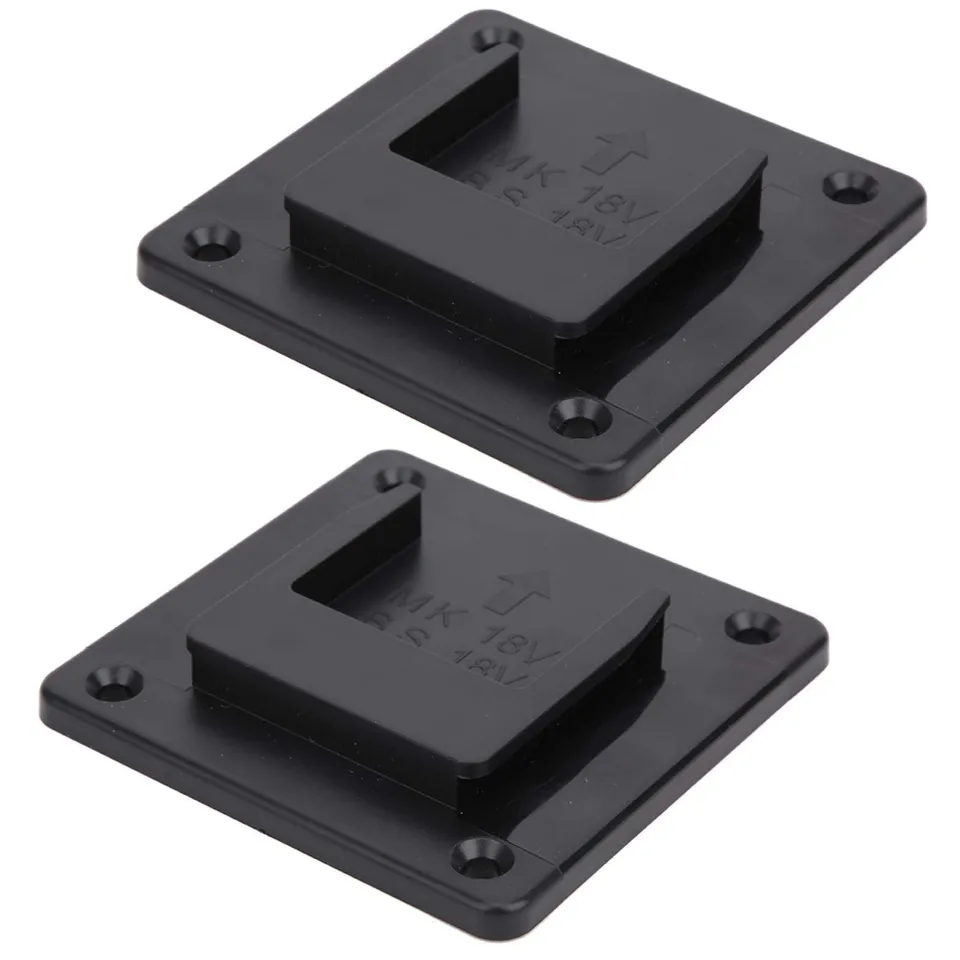 Kuuleyn 18V supporto trapano Makita Bosch 2 pezzi nero