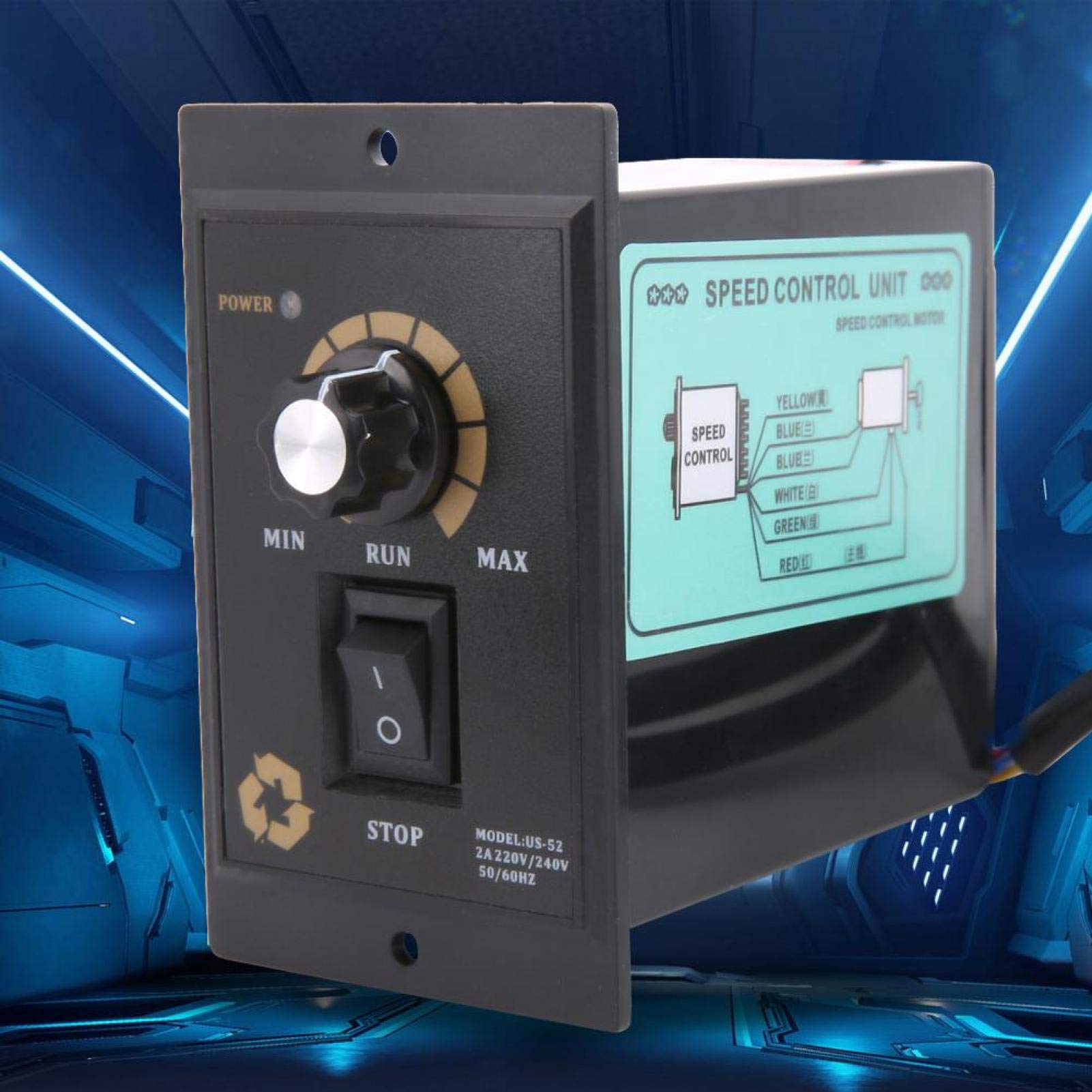 Kuuleyn regolatore velocità motore 220V 400W CA