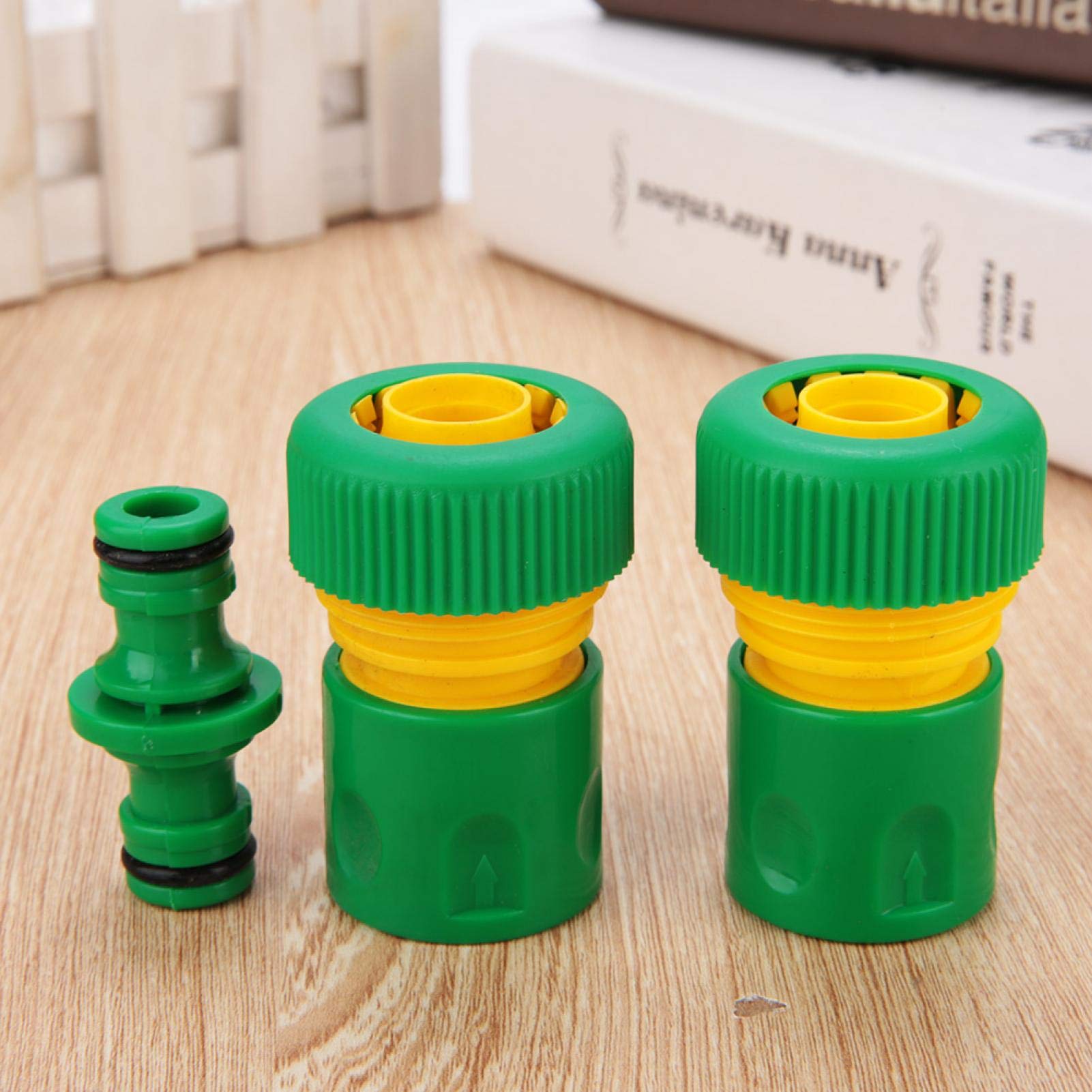 Kuuleyn Raccordo Tubo Giardino 1/2" Kit 3 Pezzi Rapido