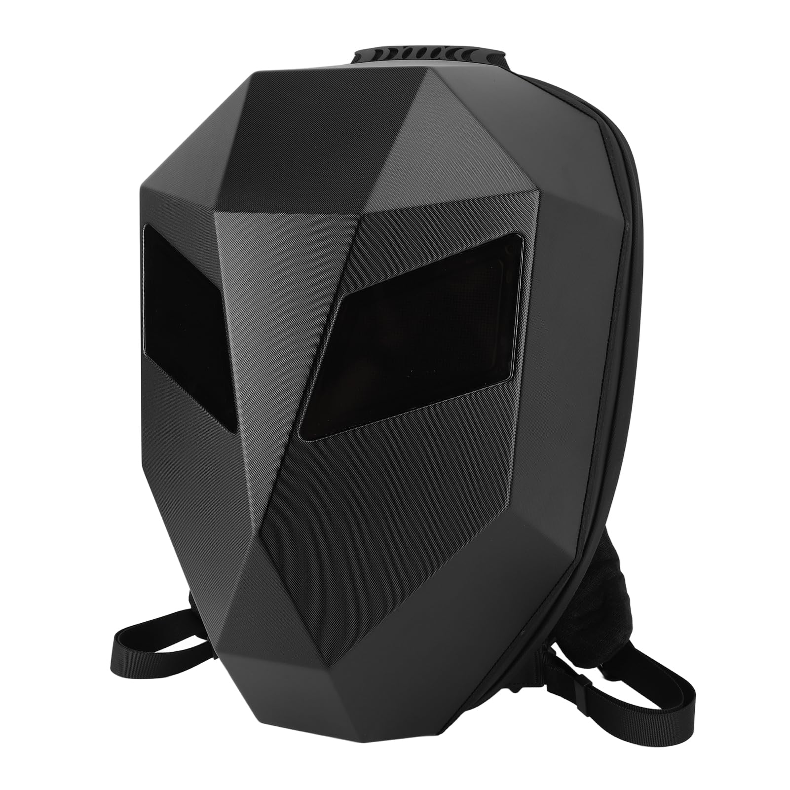 AOWINHIT Zaino LED Moto Guscio Rigido Impermeabile App