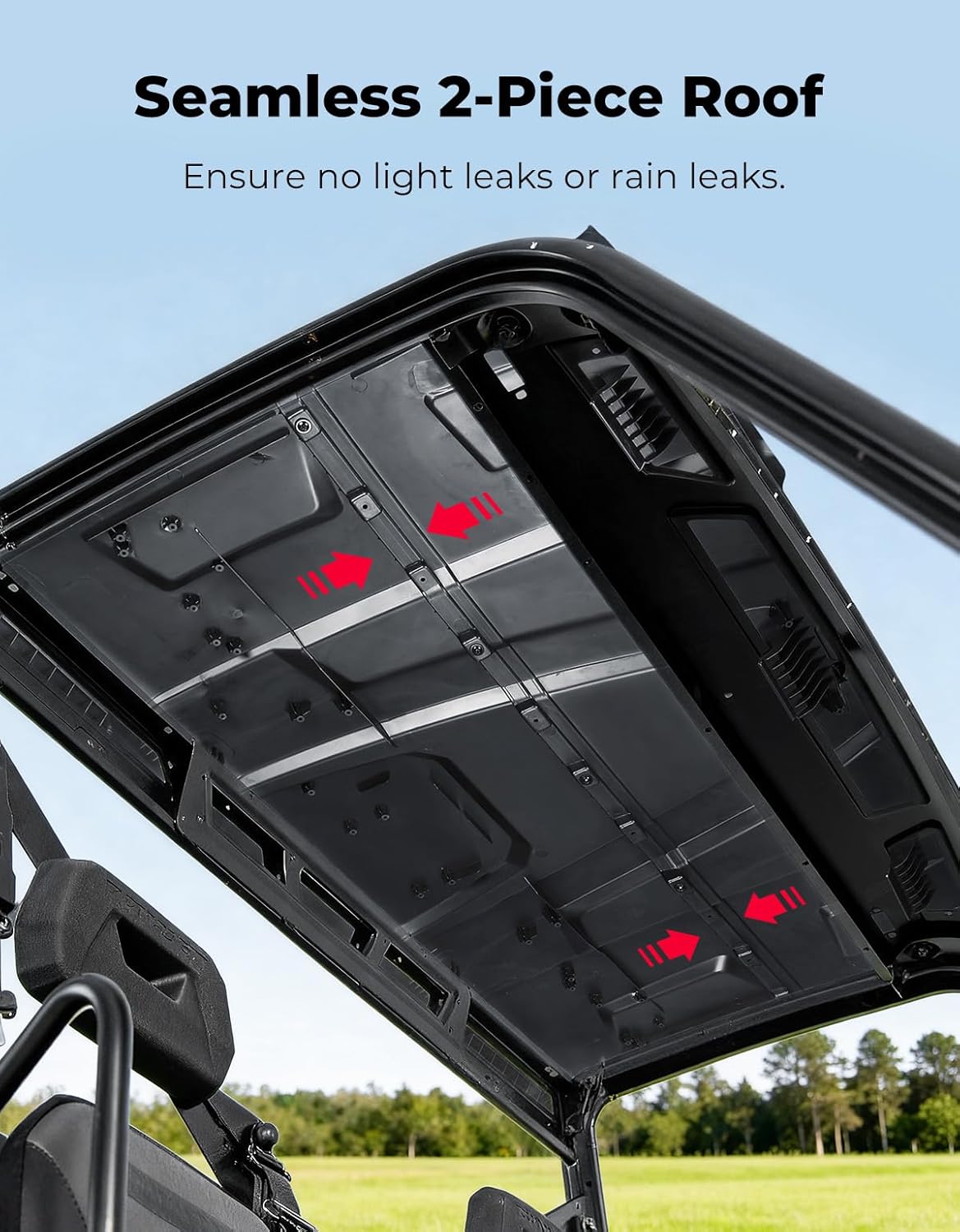 KEMIMOTO tetto rigido UTV 3 posti per Polaris Ranger XP 1000