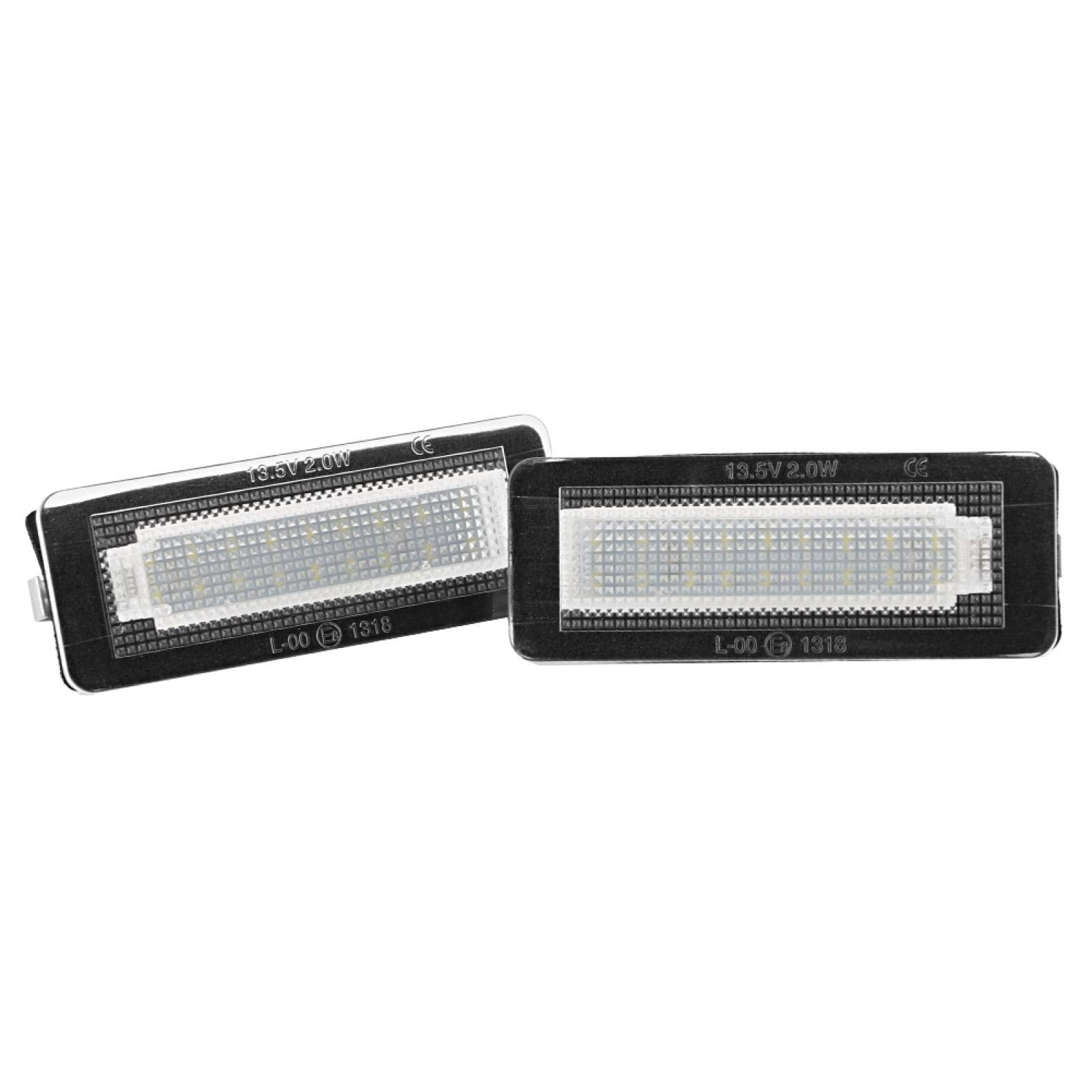Kuuleyn luce targa LED Smart Fortwo W450 W451 2 pz