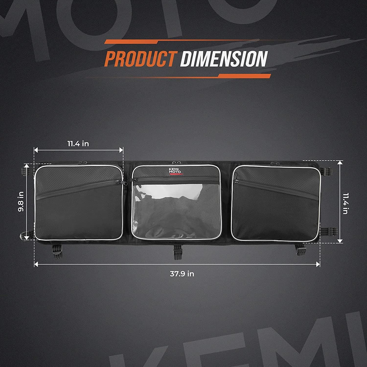 KEMIMOTO Maverick B0113 borsa tetto sottotetto impermeabile