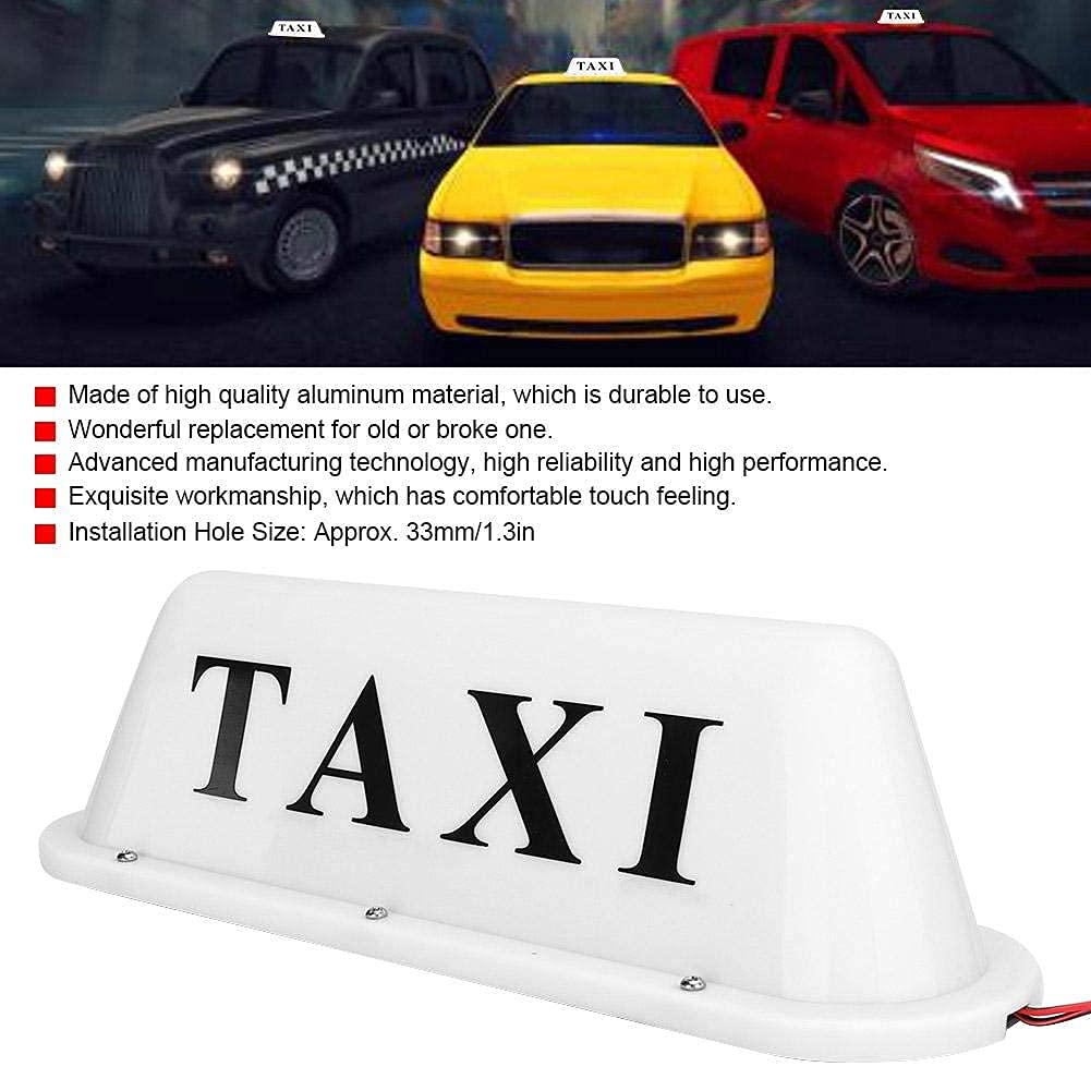 Kuuleyn Lampada Taxi Magnetica LED 12V Bianca Accendisigari