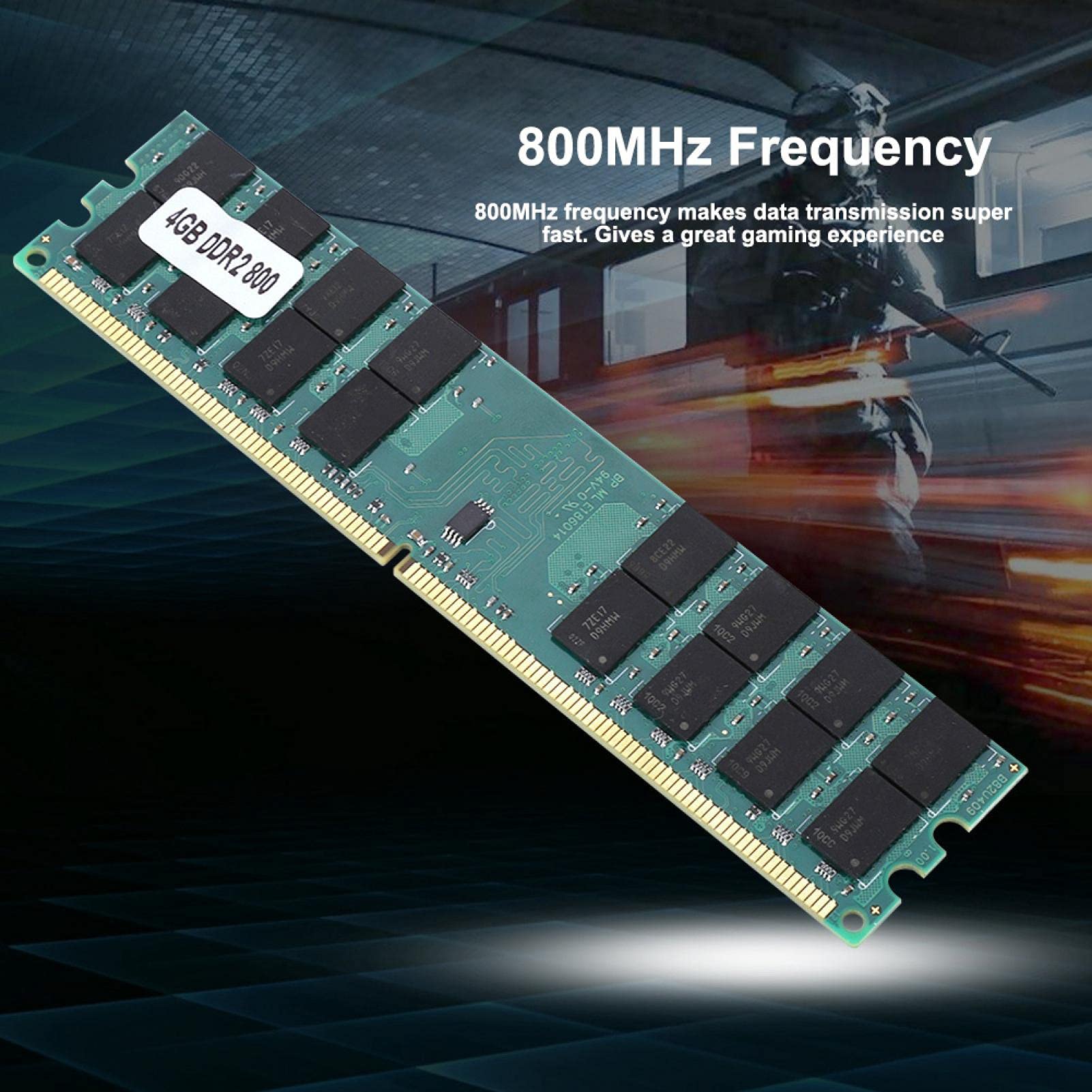 Kuuleyn DDR2 4GB modulo RAM desktop 800 MHz 240 pin