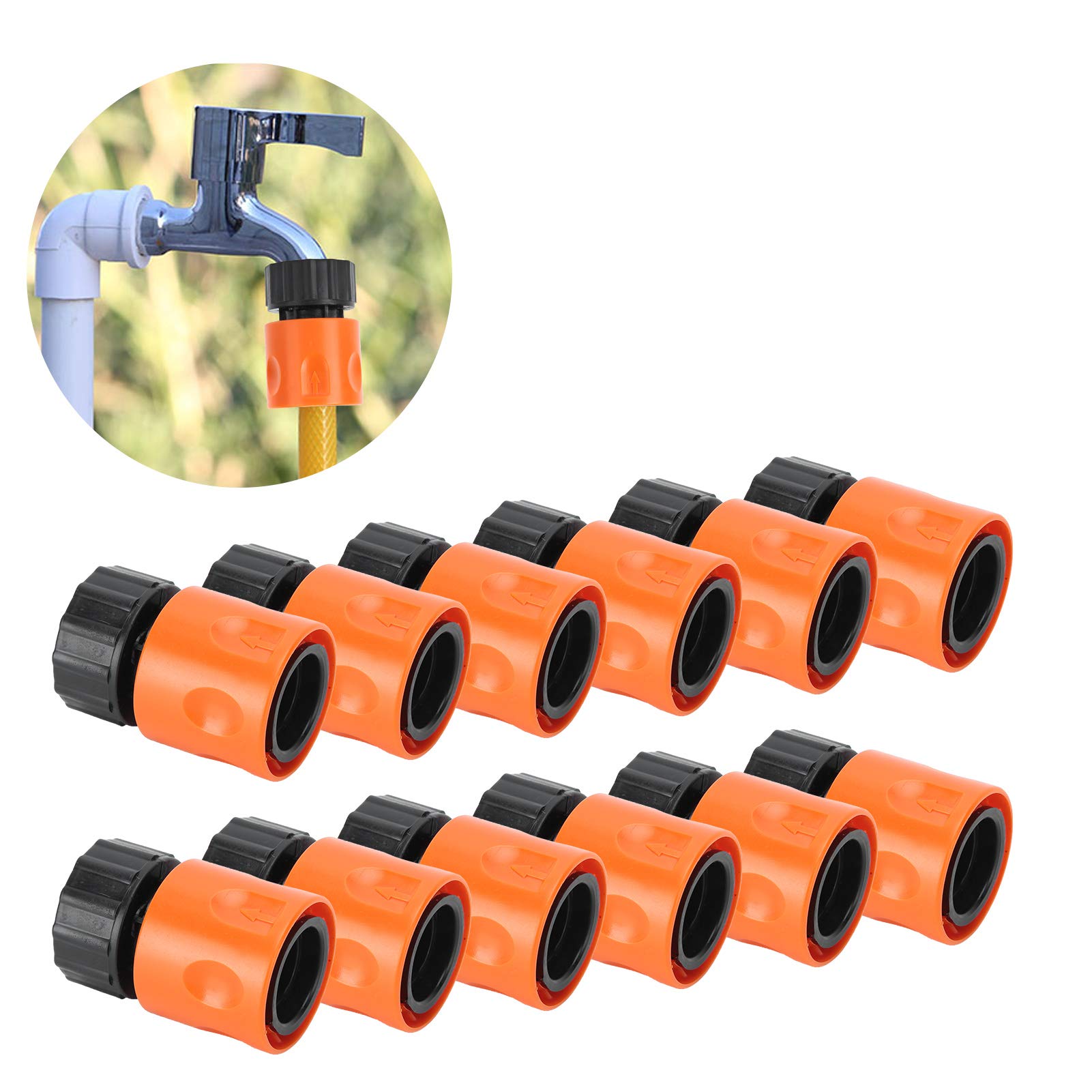 Kuuleyn Connettore Rapido G3/4 12 Pezzi Irrigazione Giardino