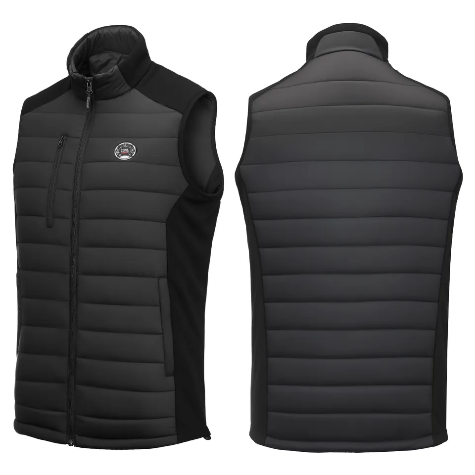 KEMIMOTO Gilet Riscaldato Nero con Batteria Grafene Uomo Donna