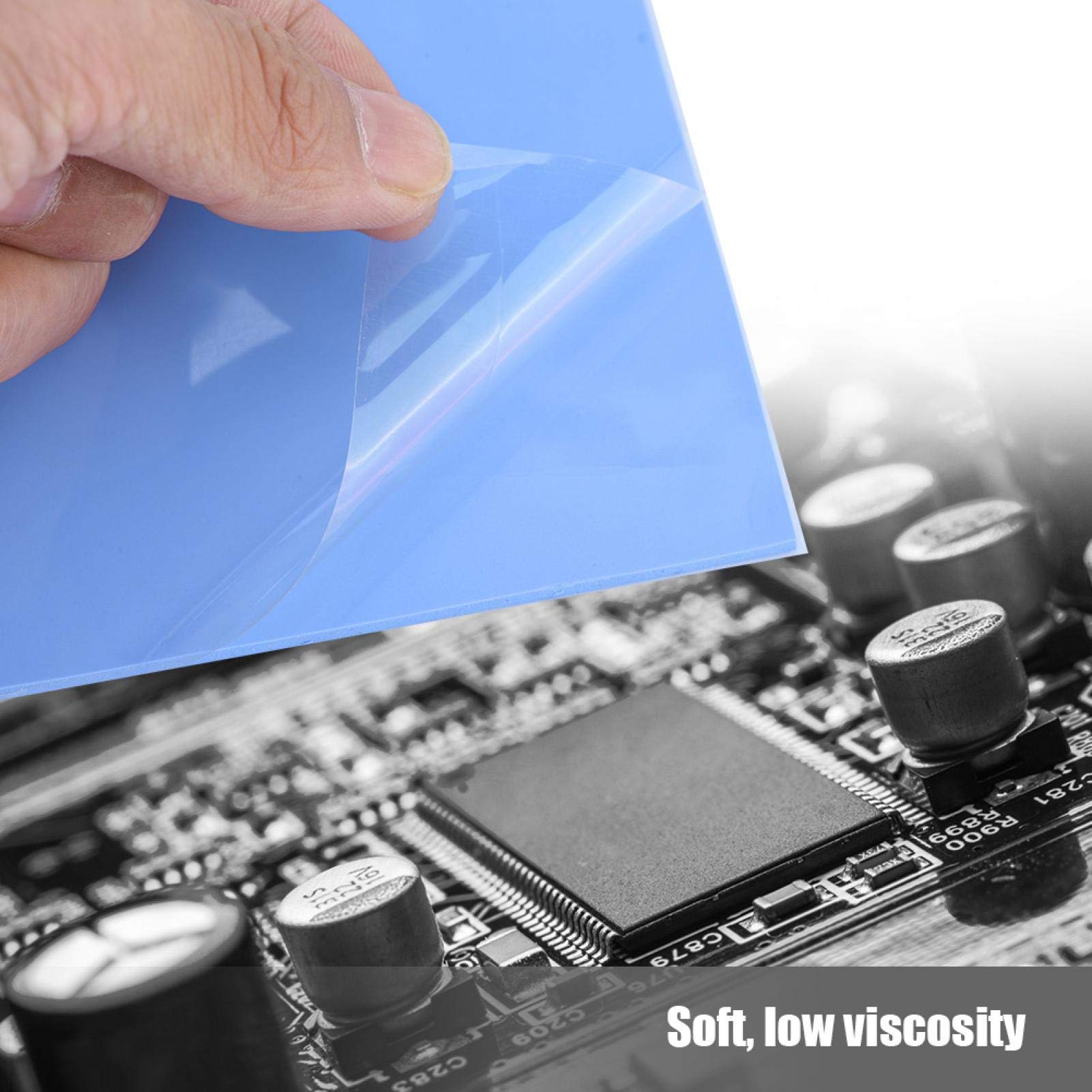 Kuuleyn pad termico CPU 100x100x3 mm blu
