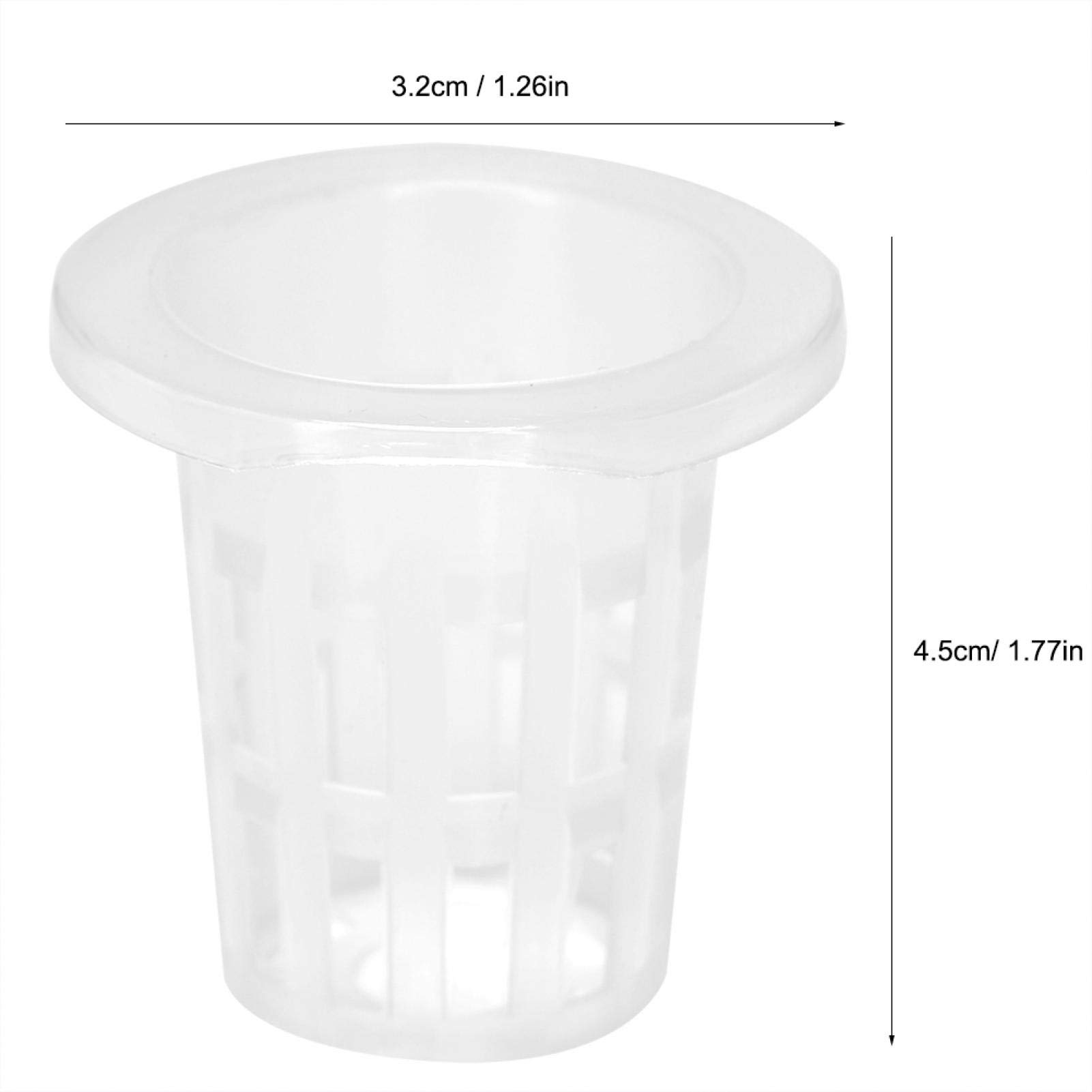 Kuuleyn Cestini Idroponici Rete Plastica Set 10 Pezzi