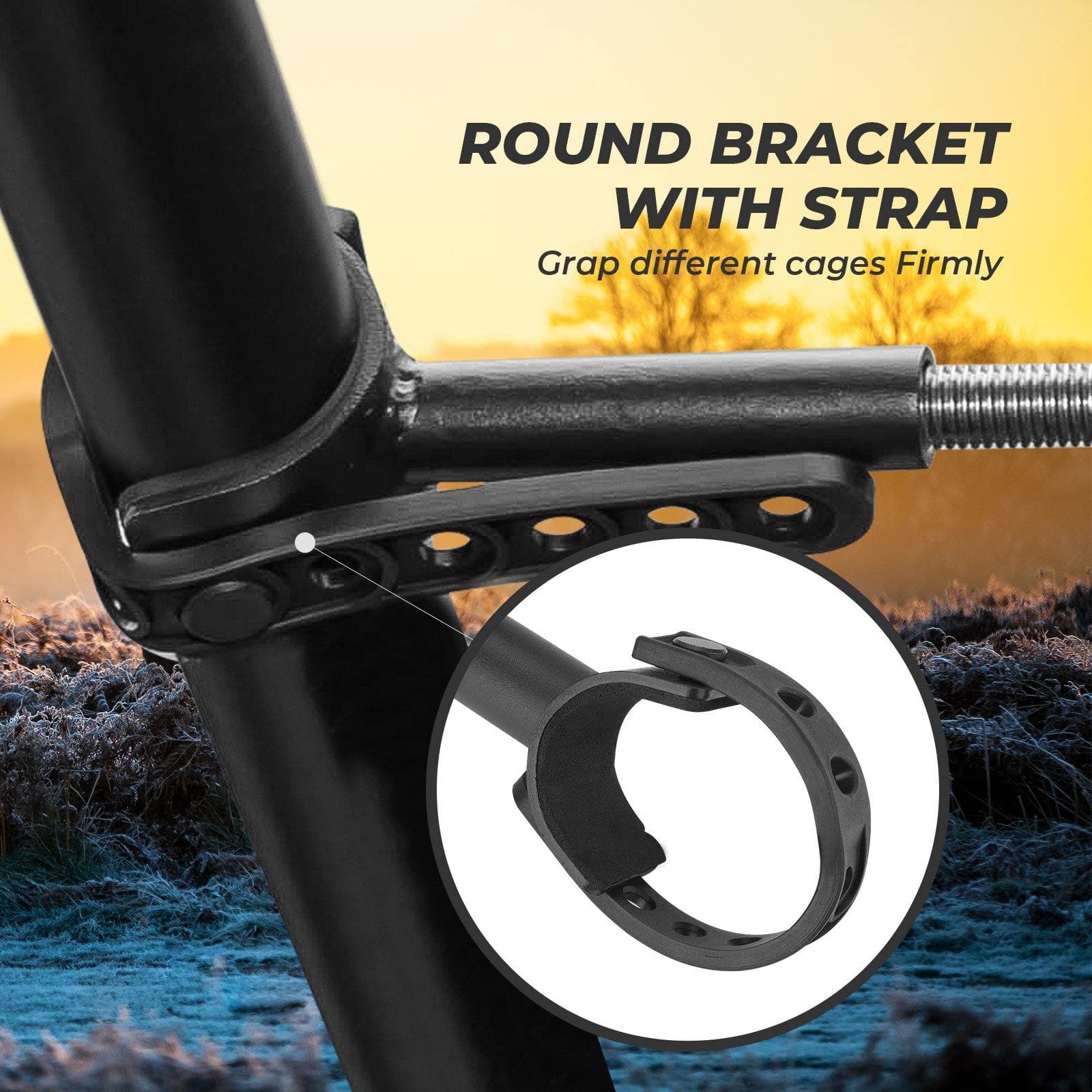 Kemimoto portapacchi superiore UTV staffa roll-bar universale