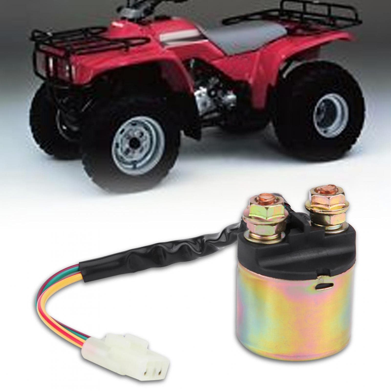 Kuuleyn relè avviamento moto TRX300 TRX350 TRX90 solenoide nero