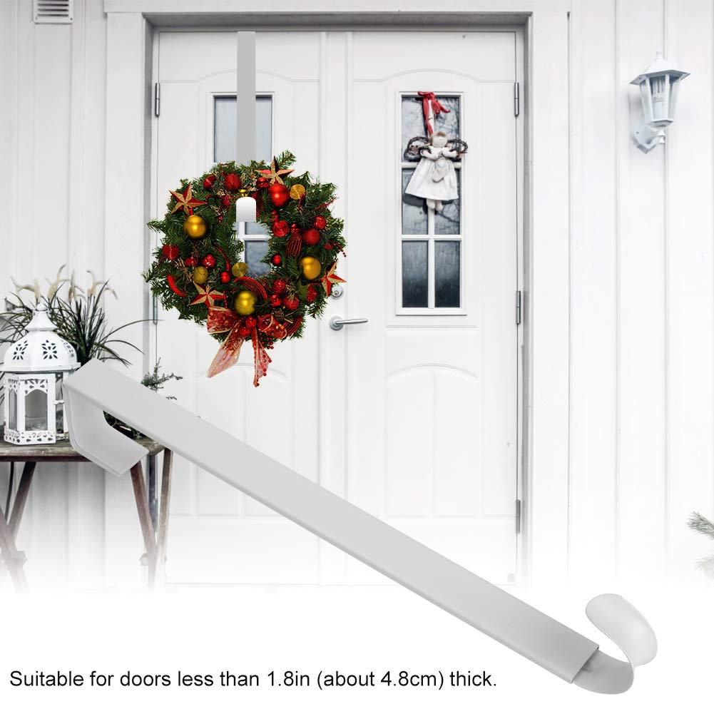 Hapivida Gancio Porta per Ghirlanda Bianco 38-61 cm