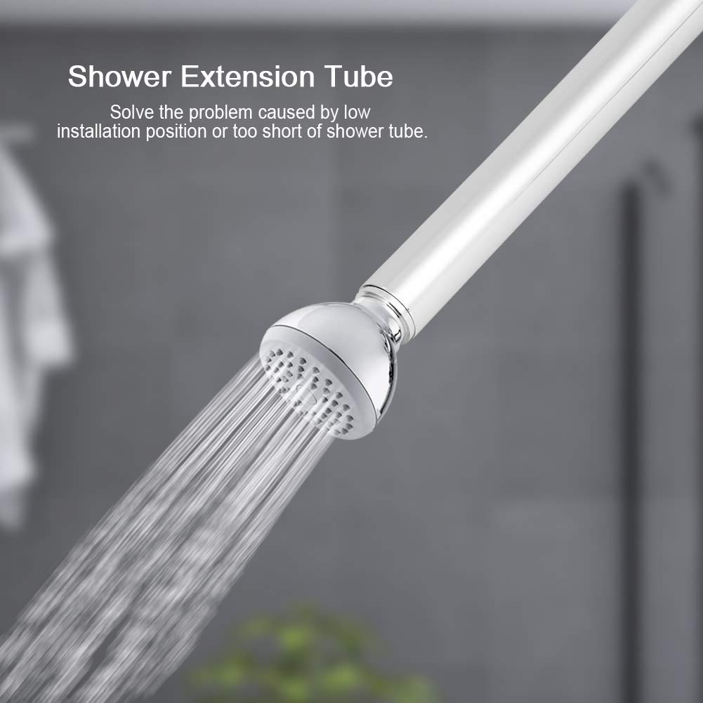 Kuuleyn Tubo Prolunga Doccia Acciaio Inox 10 cm G1/2 Cromato