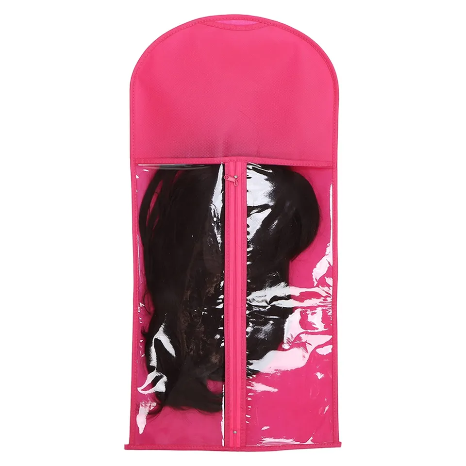 Kuuleyn Borsa Parrucche 60x30 cm Rosa Antipolvere
