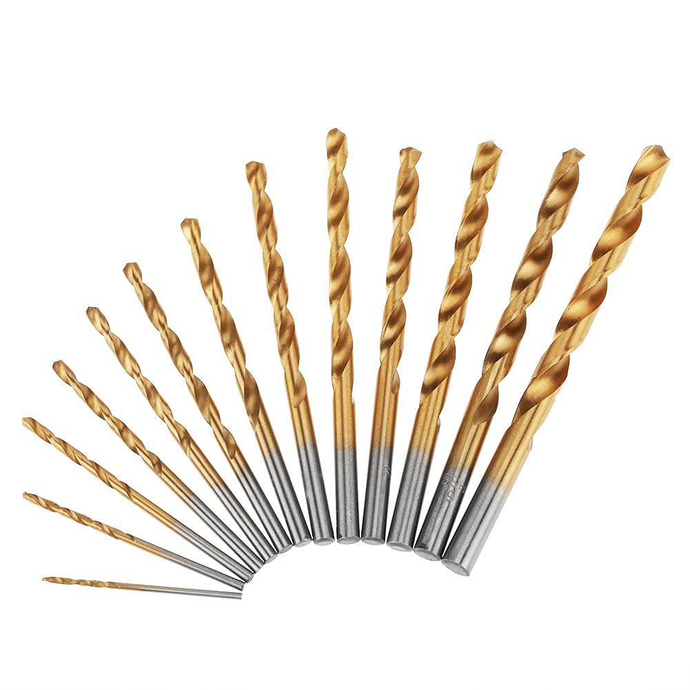 Kuuleyn set punte trapano HSS titanio 1,5-6,5 mm 13pz