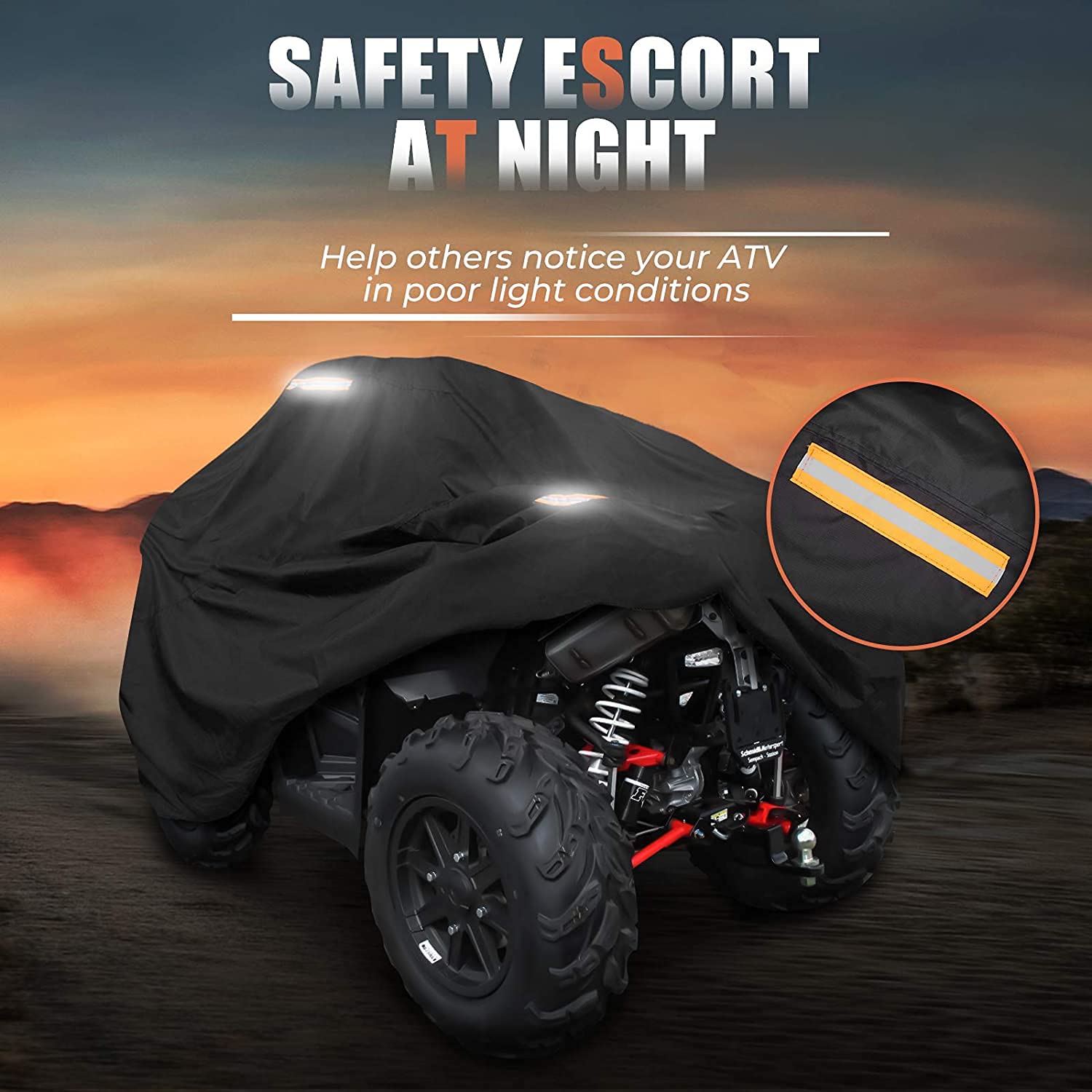 Kemimoto Cover ATV telo copriquad 300D impermeabile