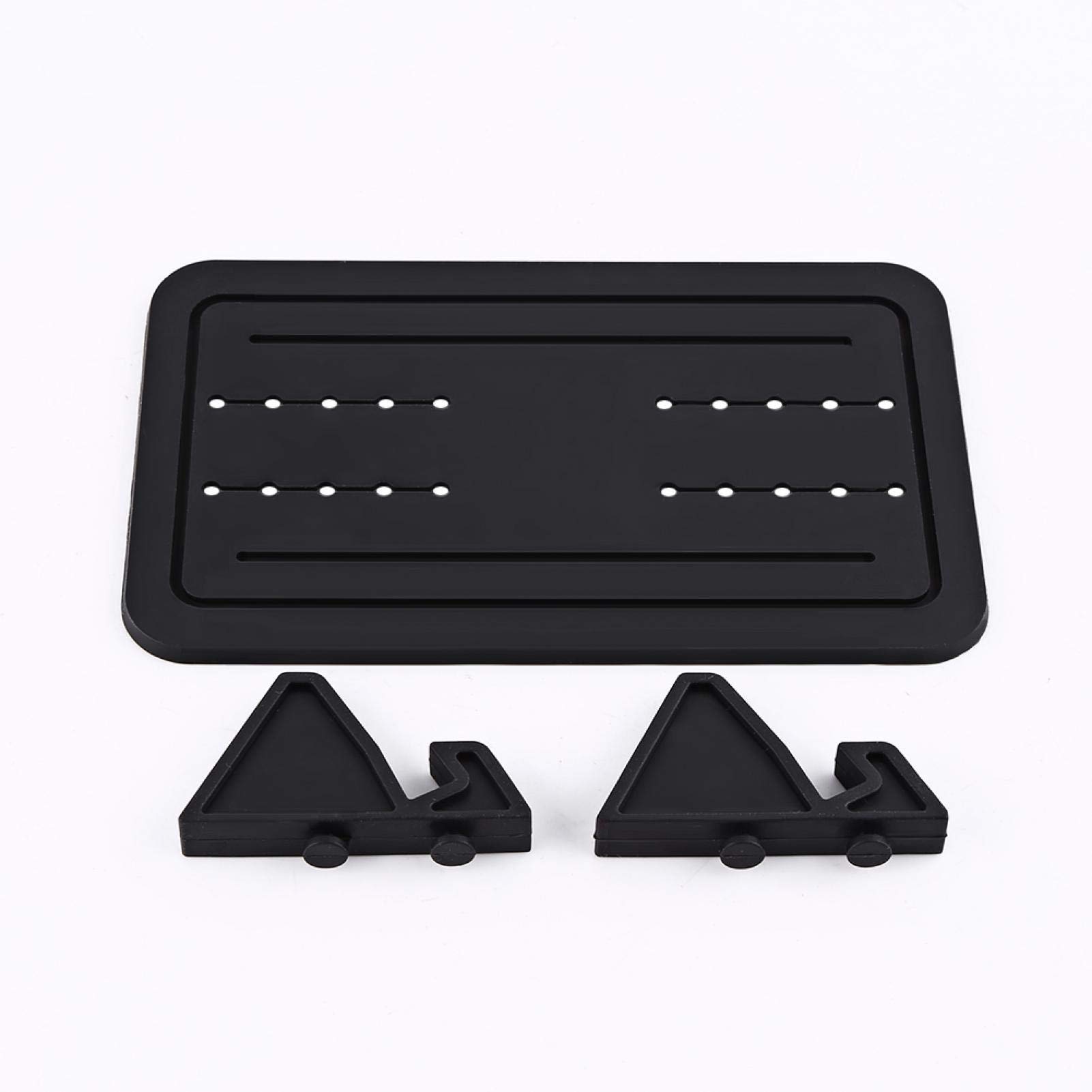 Kuuleyn Supporto Telefono Auto Nero Gel Silicone Antiscivolo