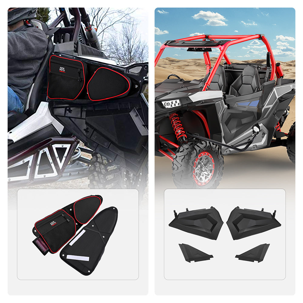 Kemimoto kit borse + pannelli porta RZR 1000/900 impermeabile