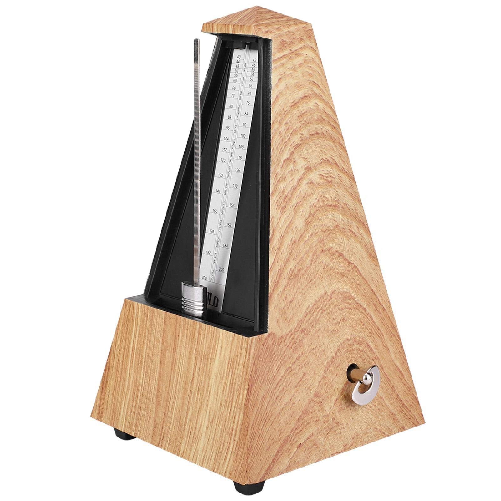 Kuuleyn Metronomo Meccanico Torre 40-208 BPM Legno Chiaro