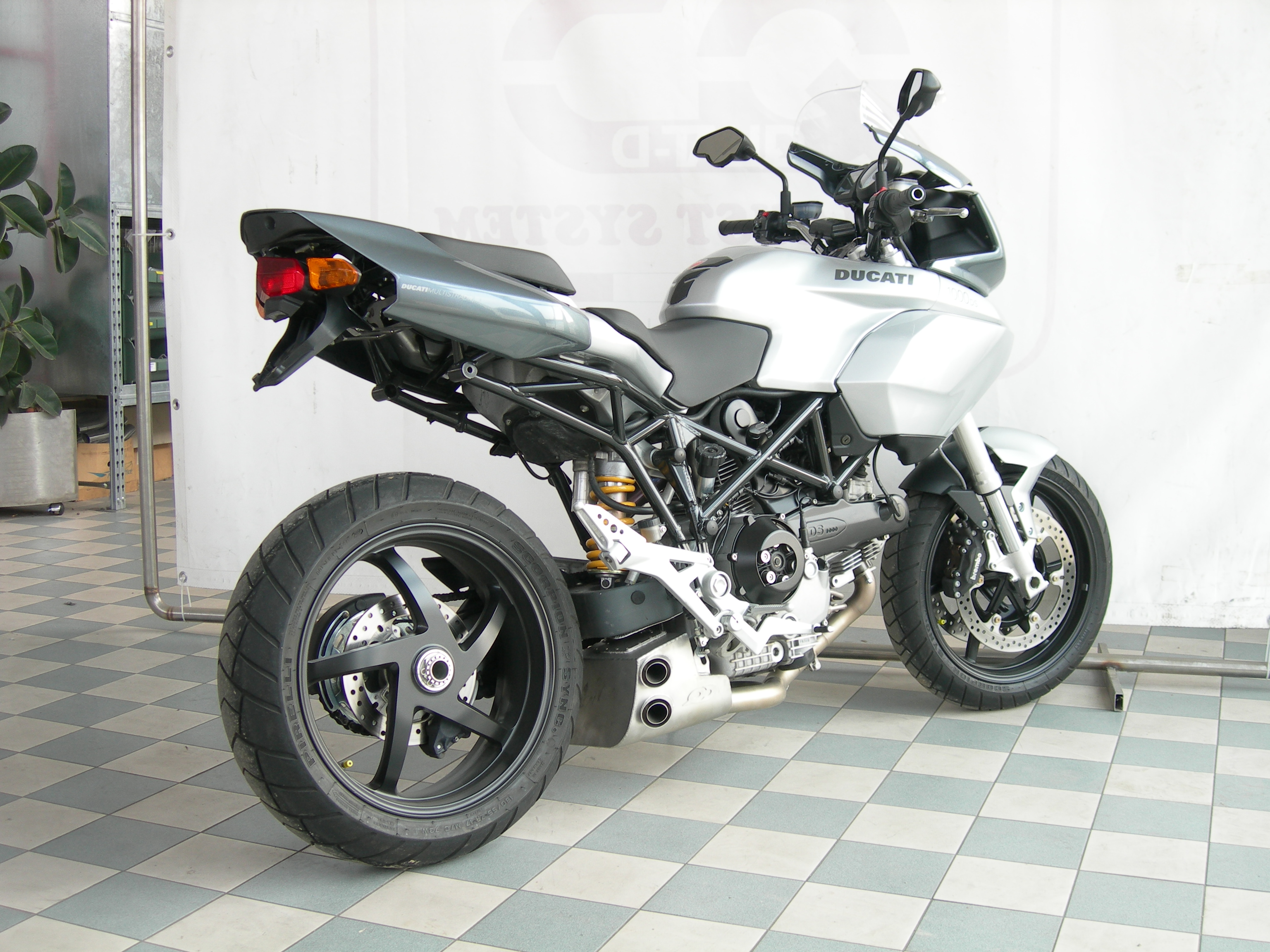 QD Exhaust Ex-Box Multistrada 1000 1100 scarico inox