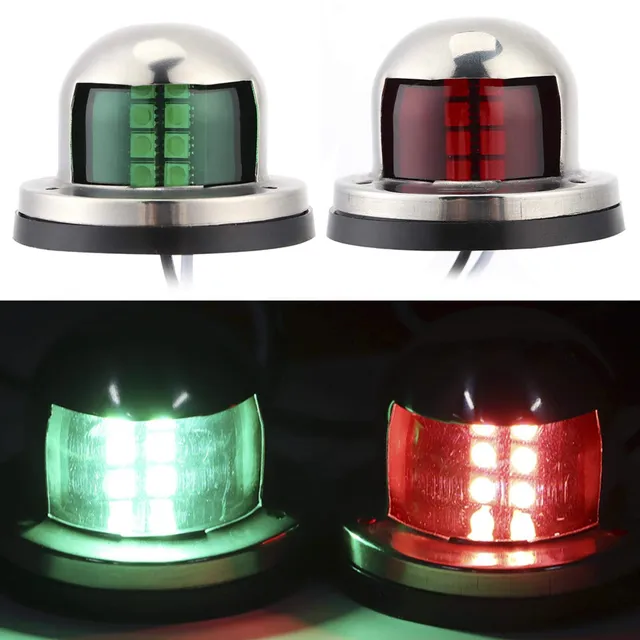 Kuuleyn luci navigazione barca LED IP68 2 pezzi