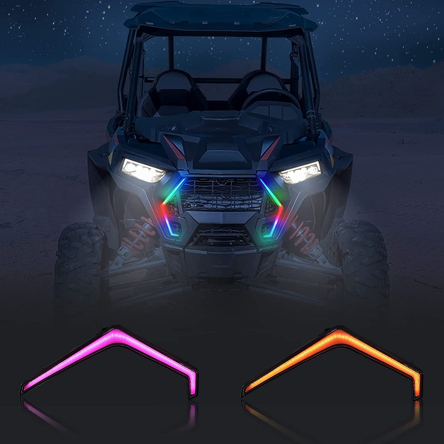 KEMIMOTO Frecce LED RGB per Polaris RZR XP 1000 2019-2023