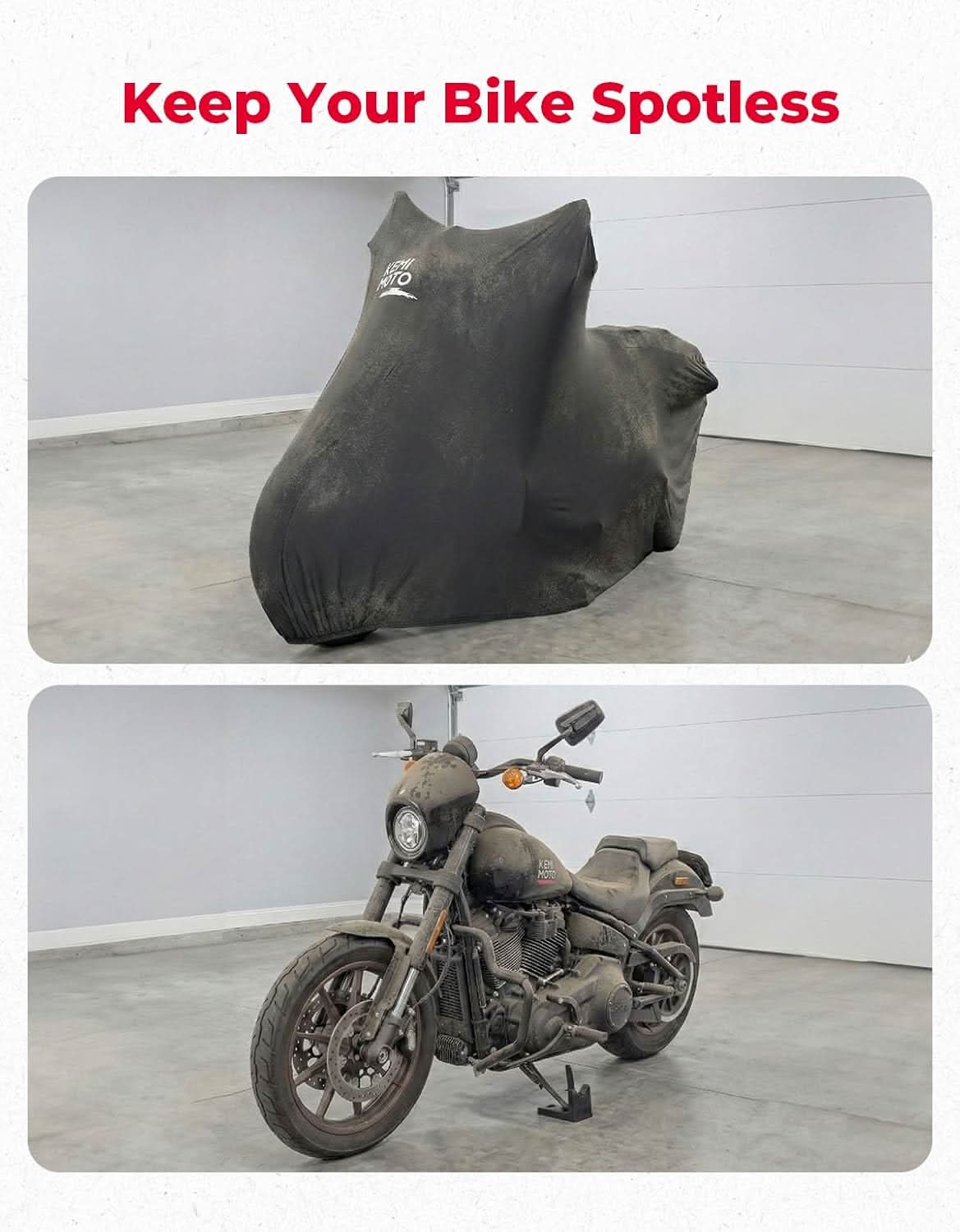 KEMIMOTO Touring Telo Moto Interno L Elastico Antipolvere