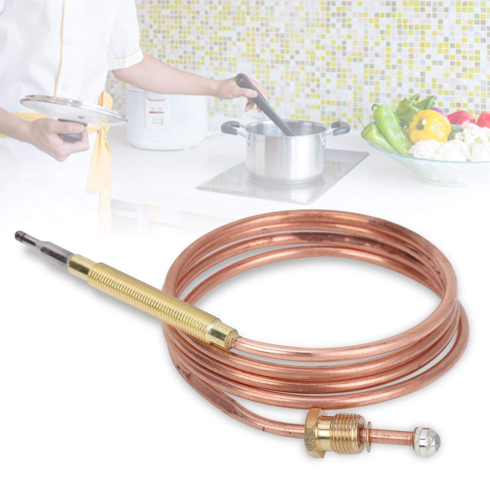 Kuuleyn termocoppia gas 900 mm con 5 dadi