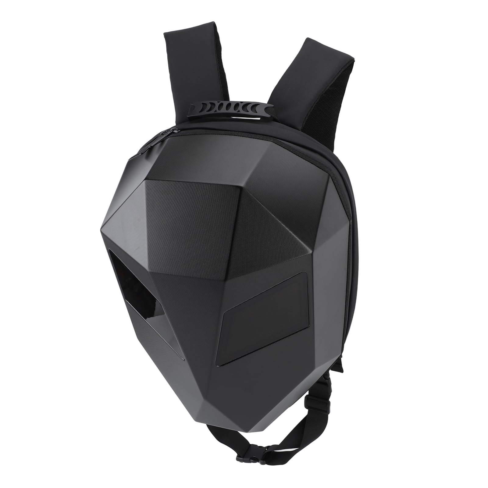 AOWINHIT Zaino LED Moto Guscio Rigido Impermeabile App