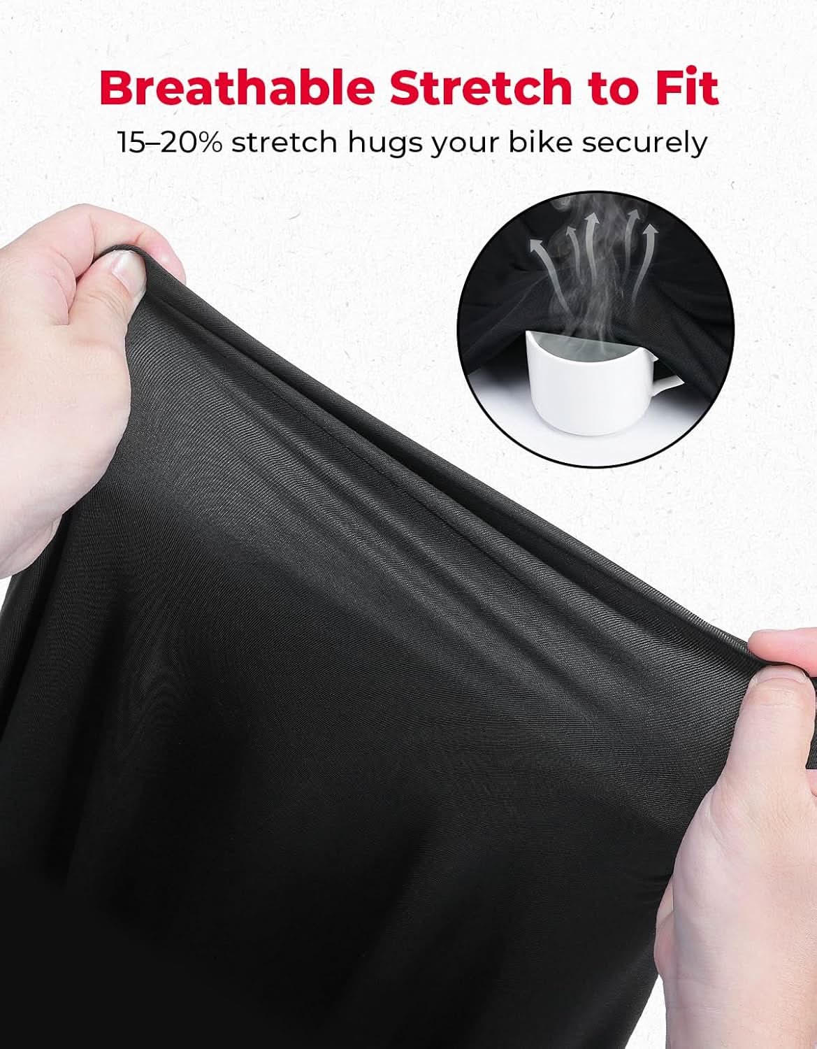 KEMIMOTO Touring Telo Moto Interno L Elastico Antipolvere