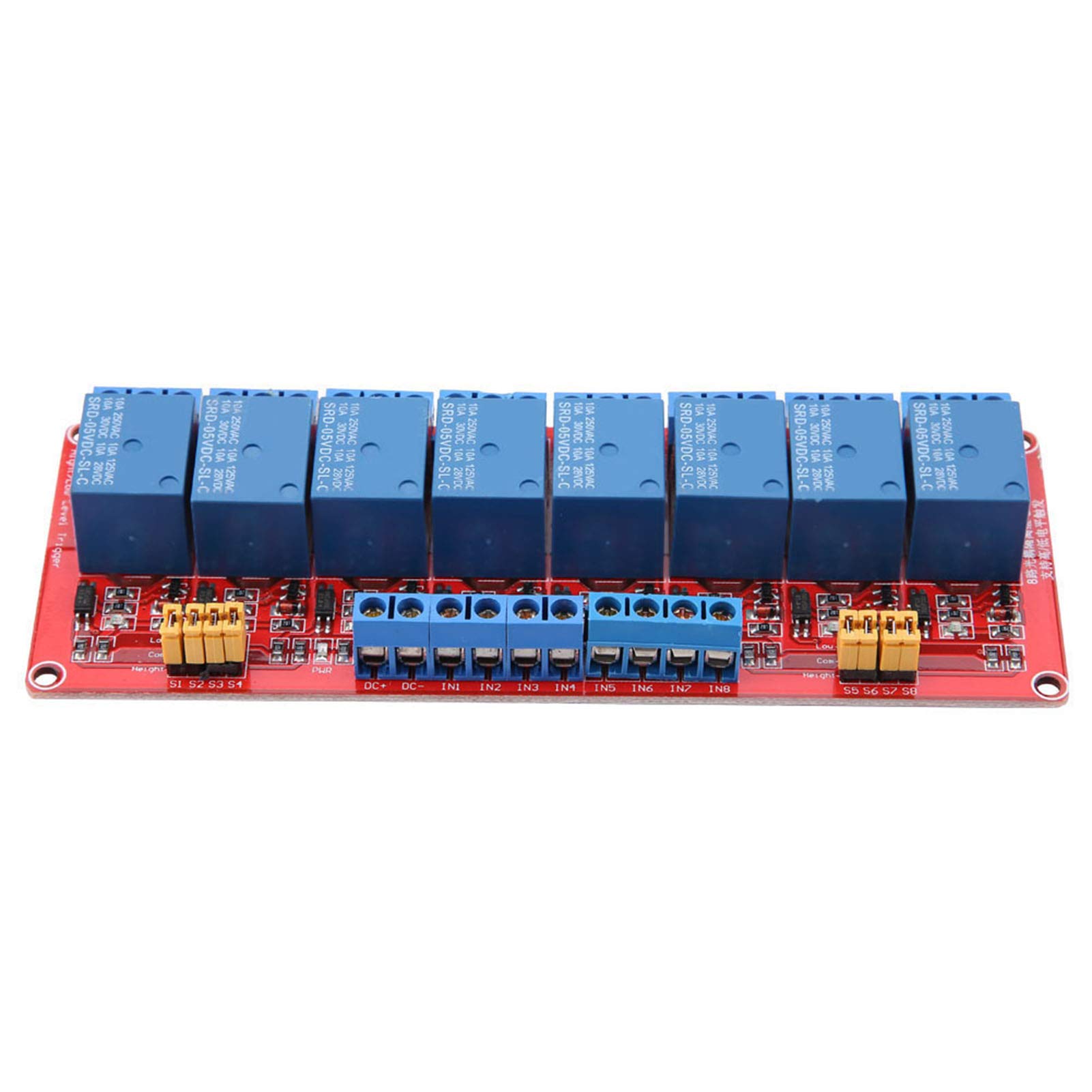 Kuuleyn modulo relè 8 canali 12V fotoaccoppiatore