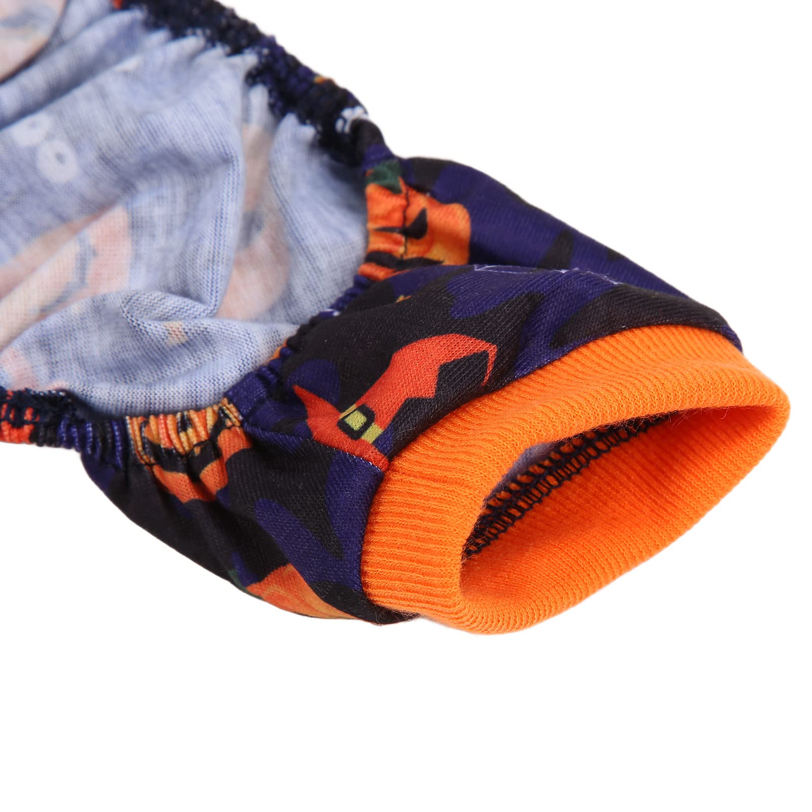 Kuuleyn Vestito Halloween Cane Pipistrello Zucca Taglia M