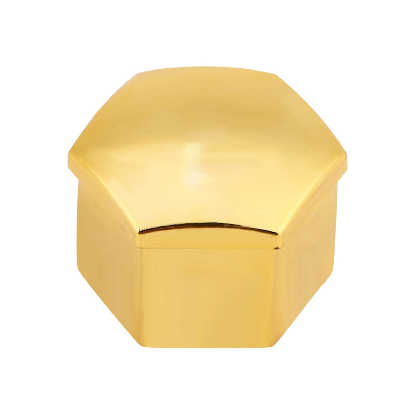 Kuuleyn copridadi ruota 17 mm oro 20 pezzi plastica