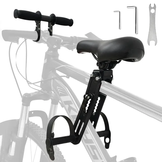 Hapivida seggiolino bici anteriore MTB #2 con manubrio alluminio