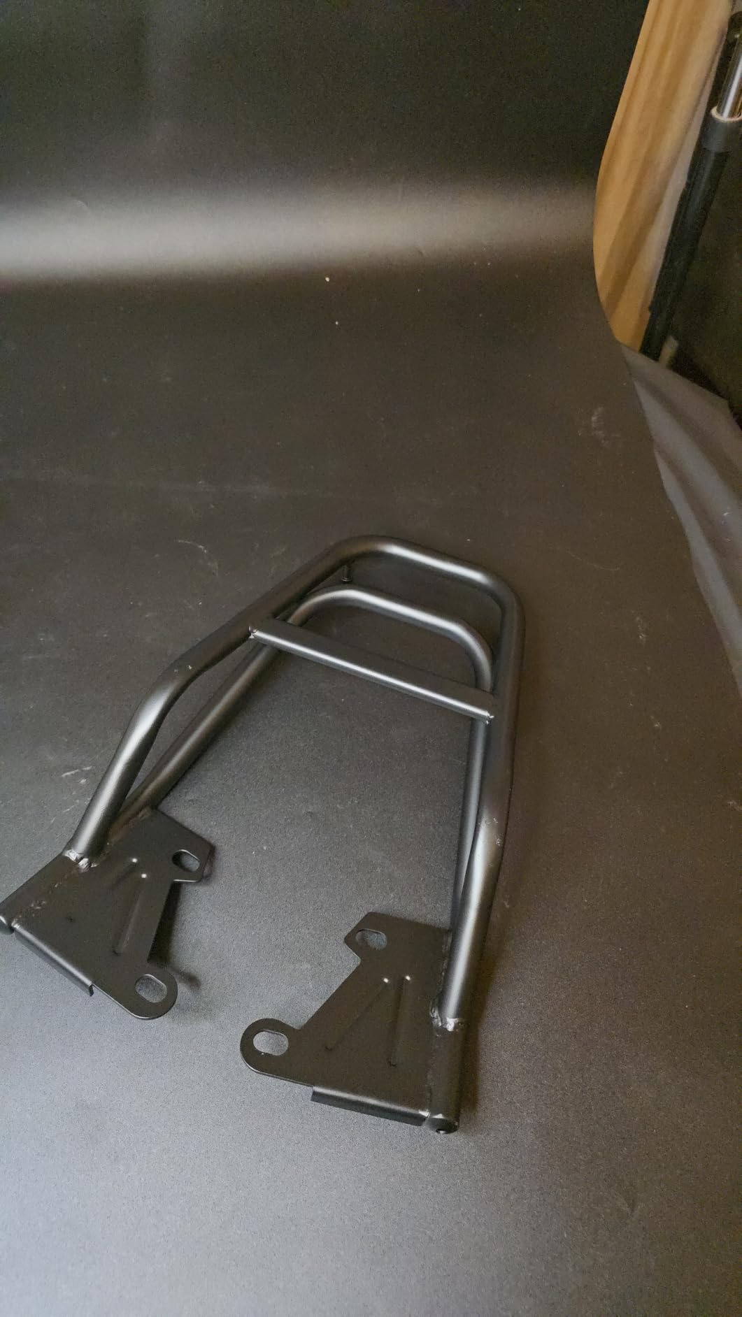 AOWINHIT Portapacchi Grom MSX125 M3 Posteriore Nero Ferro